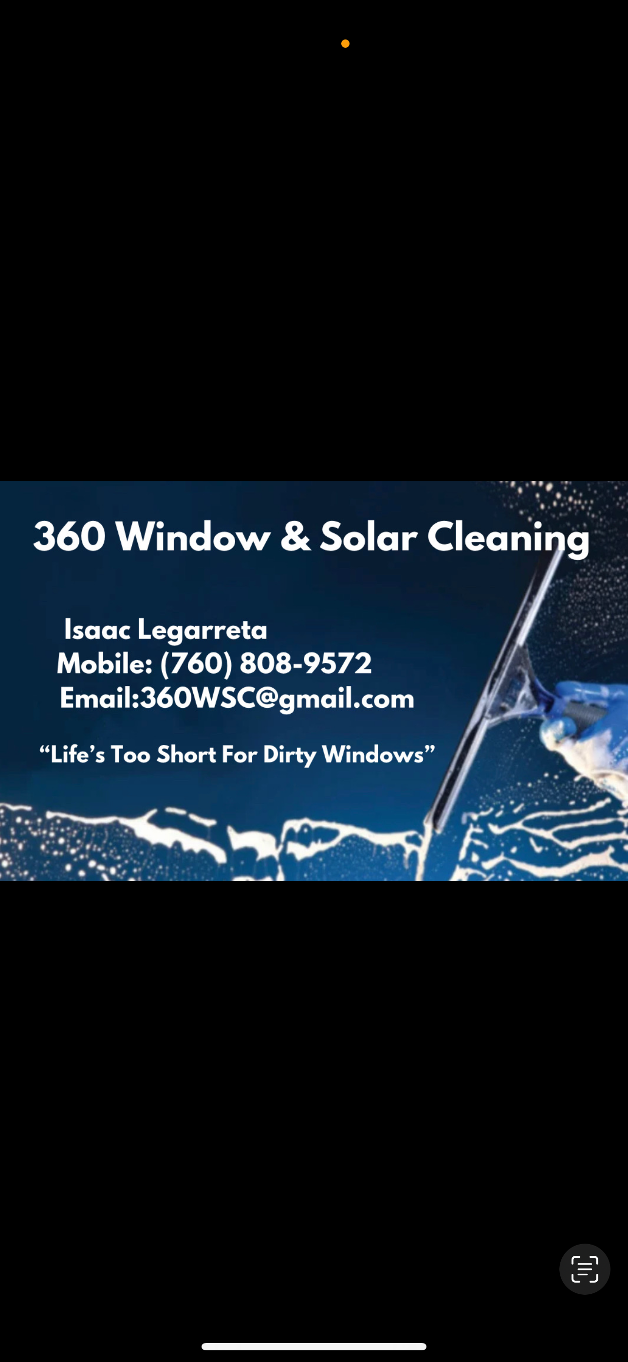 360 Window & Solar Cleaning logo