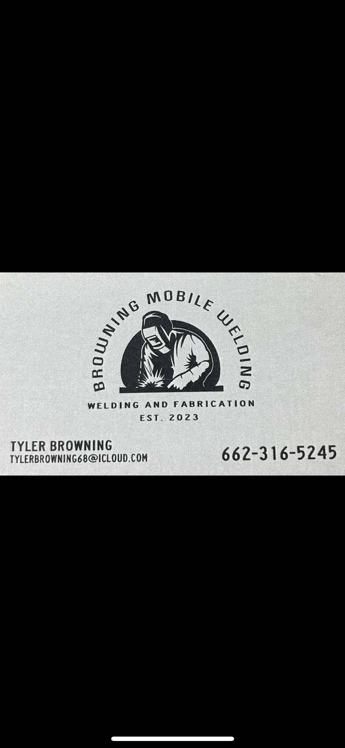 Browning mobile welding LLC logo