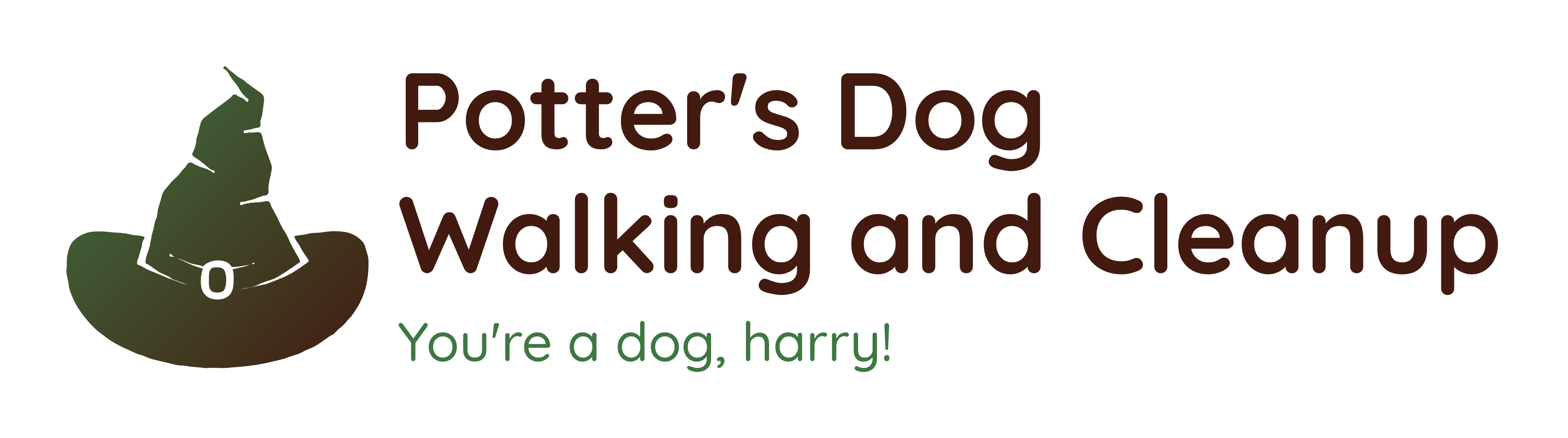Potter's Pet Walking & Cleanup logo