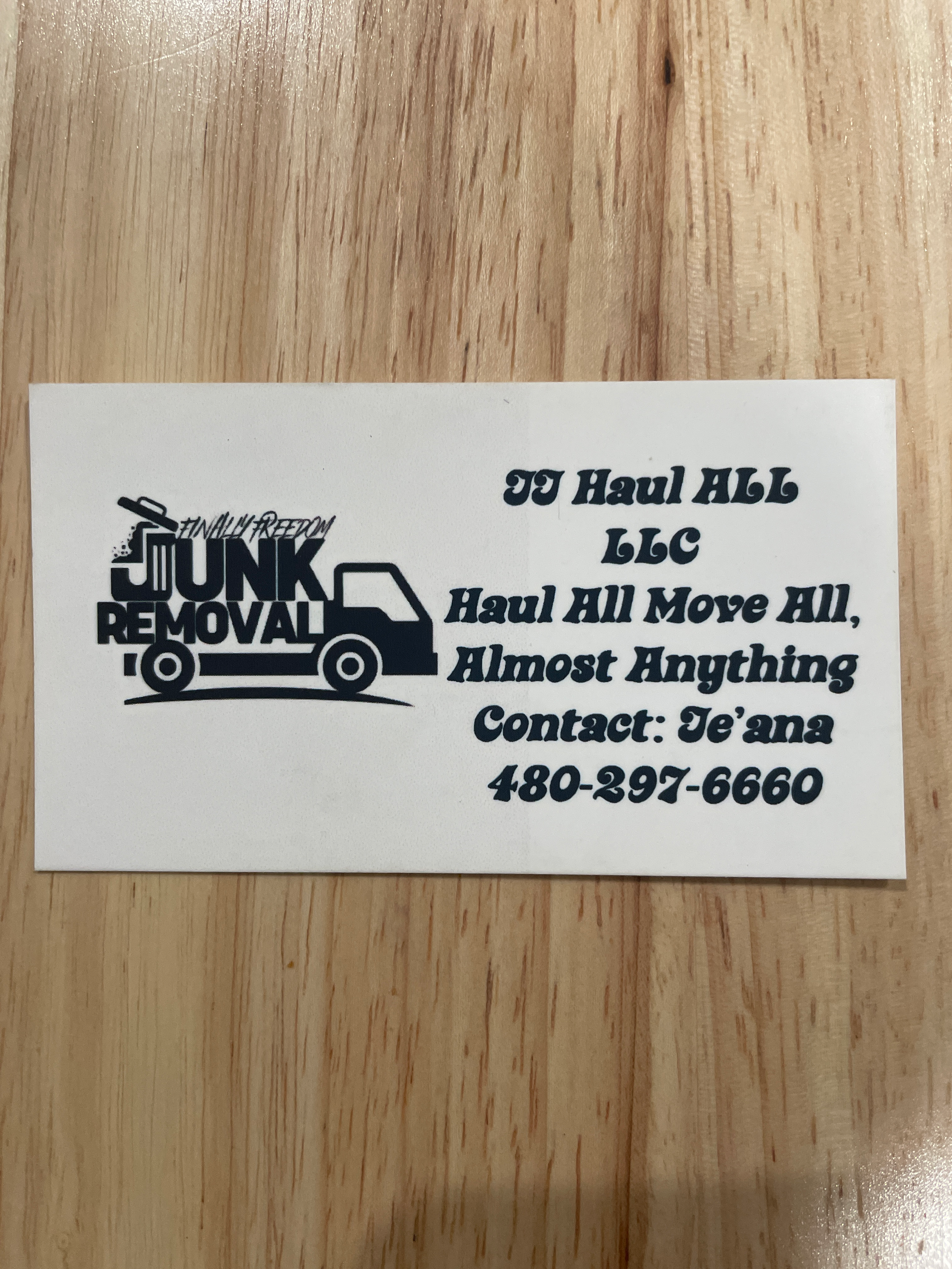 JJ Haul All LLC logo
