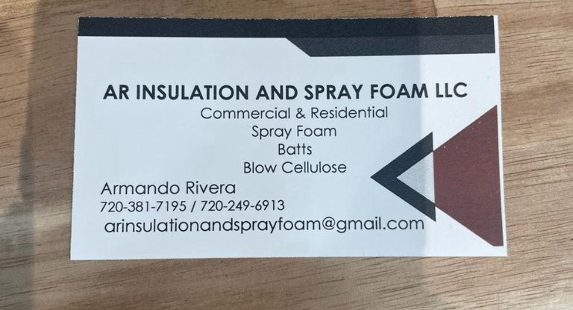 AR Insulations and Sprayfoam Inc. logo