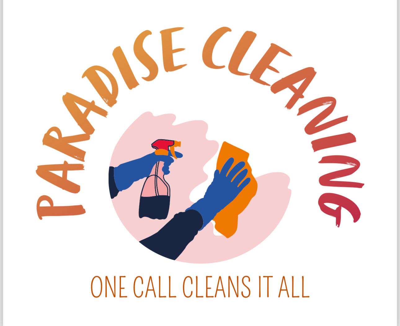 Logo for Paradise Cleaning
