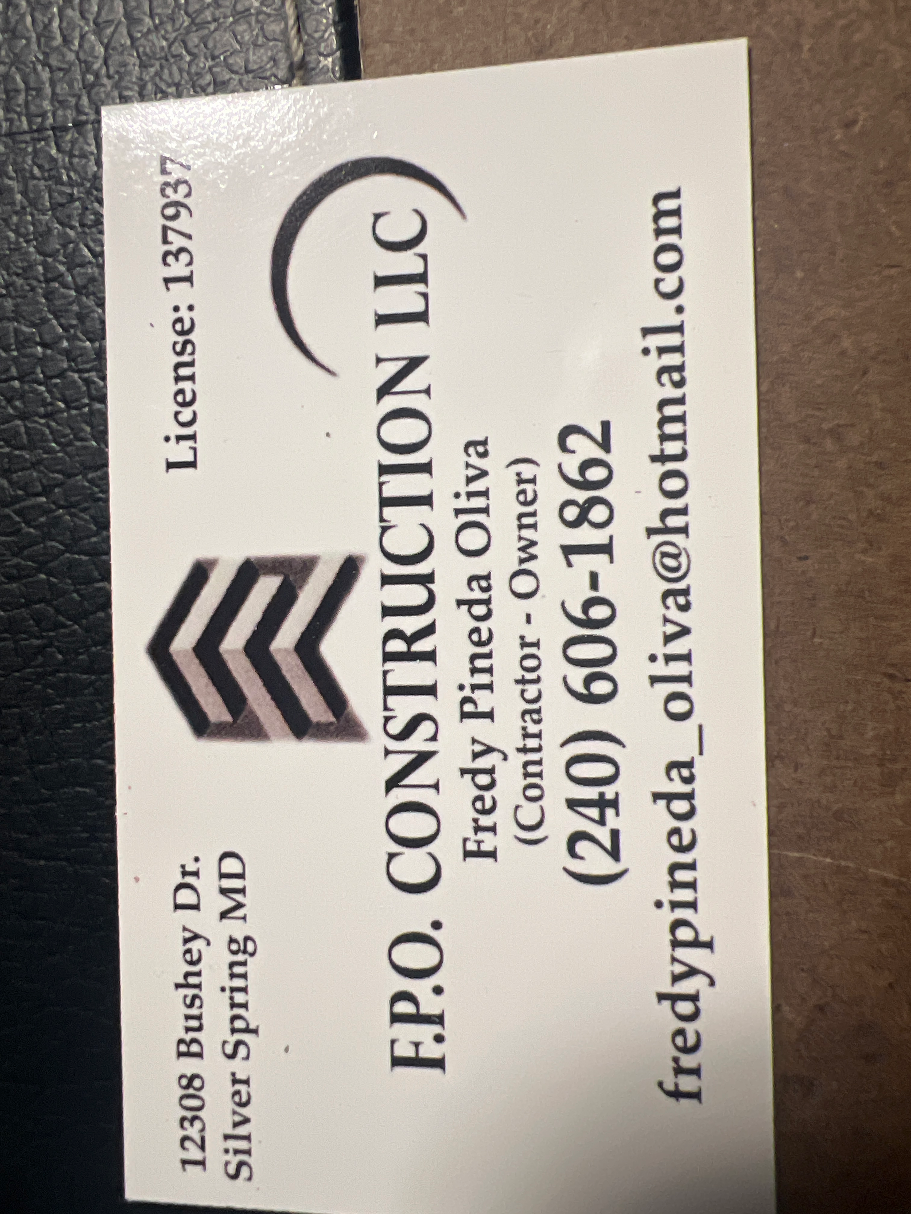 Logo for FPO Construction LLC