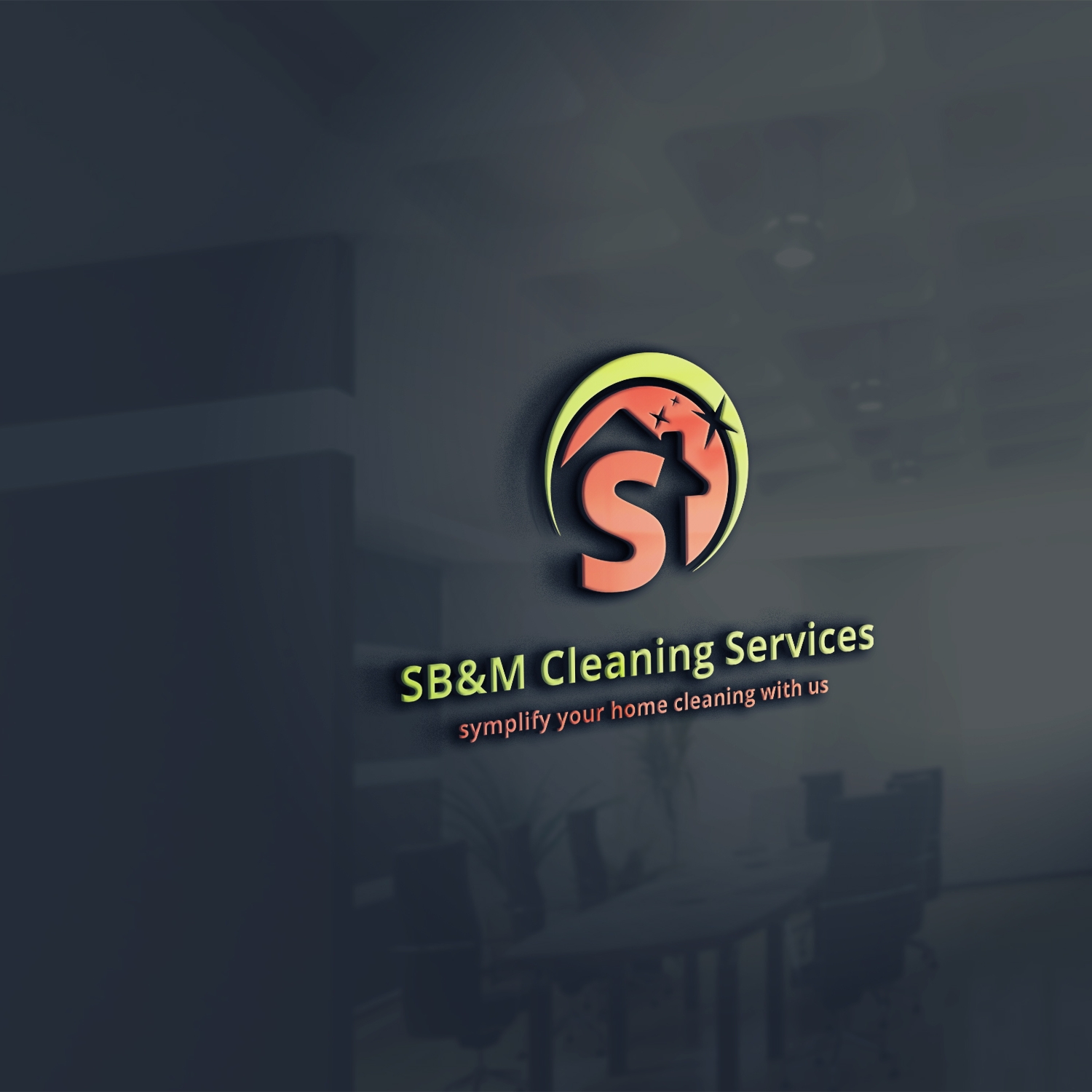 Logo for SB&M Cleaning Services