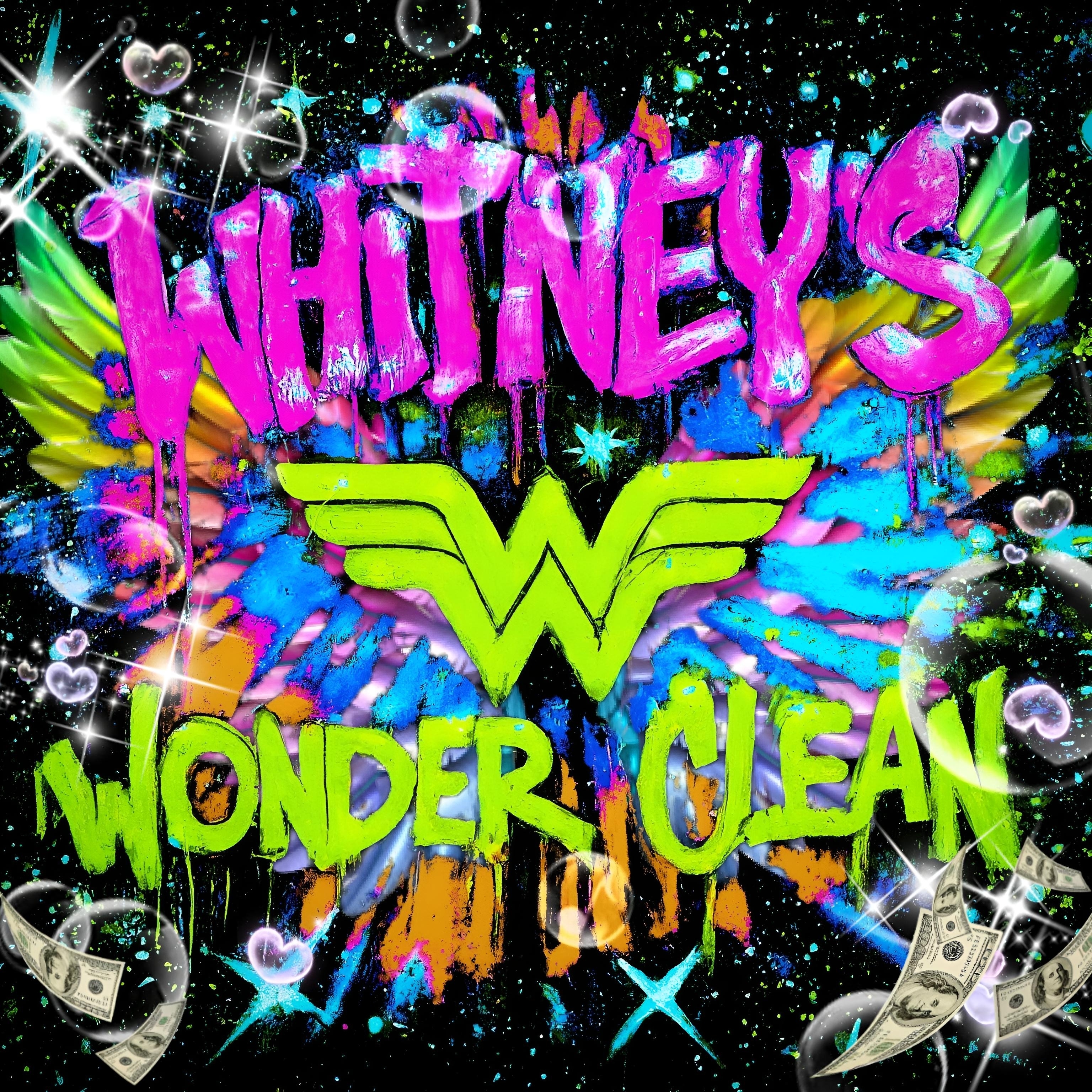 Whitney's Wonder Clean logo
