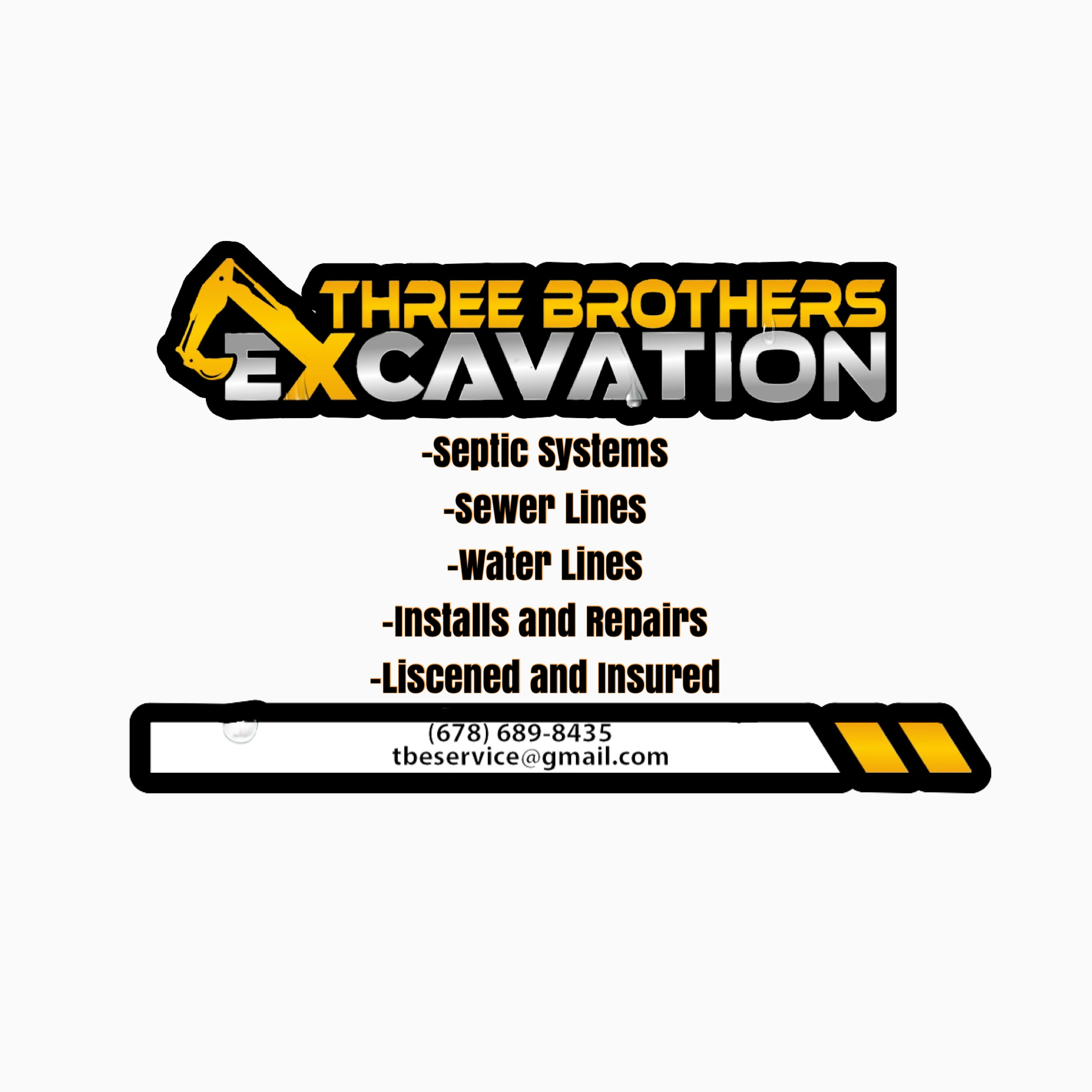 3 Brothers Excavation logo