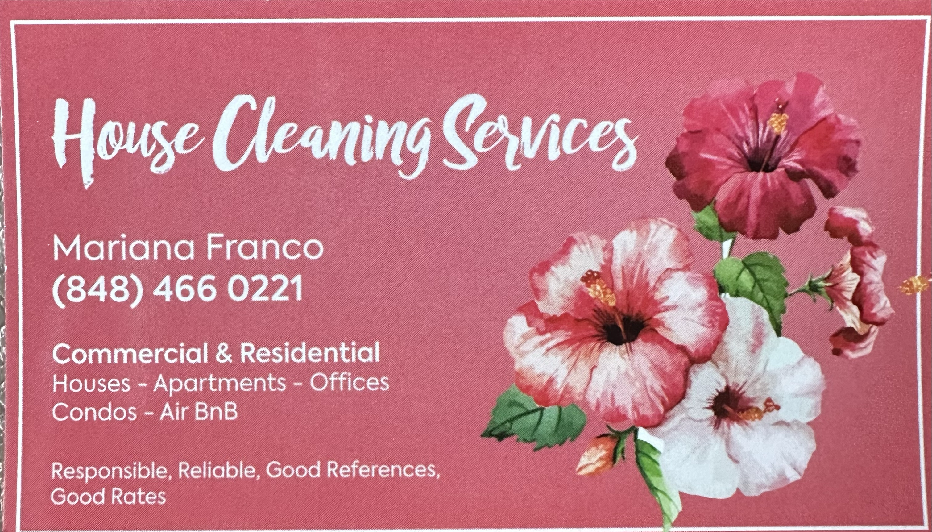Cleaning House Mariana Service logo