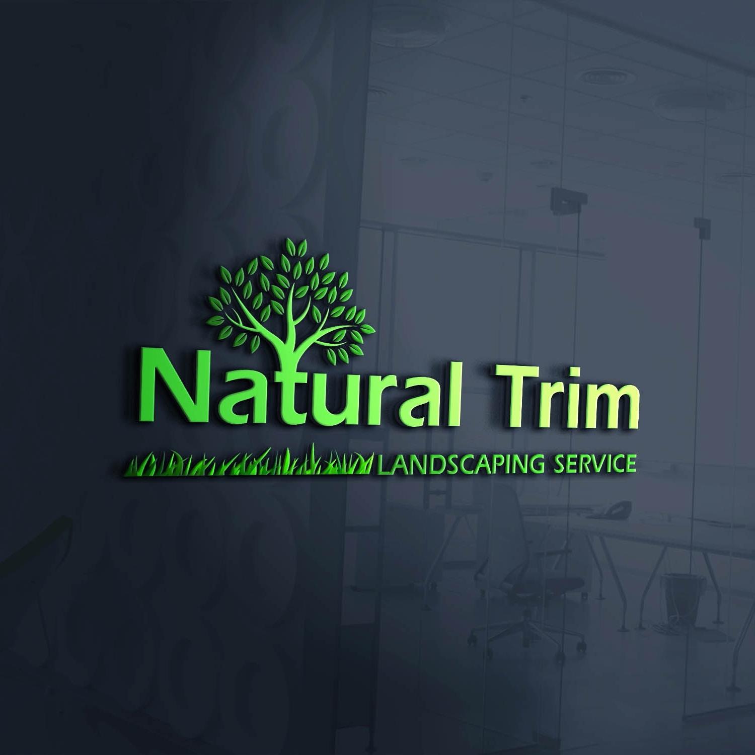 Natural Trim Landscaping Service logo