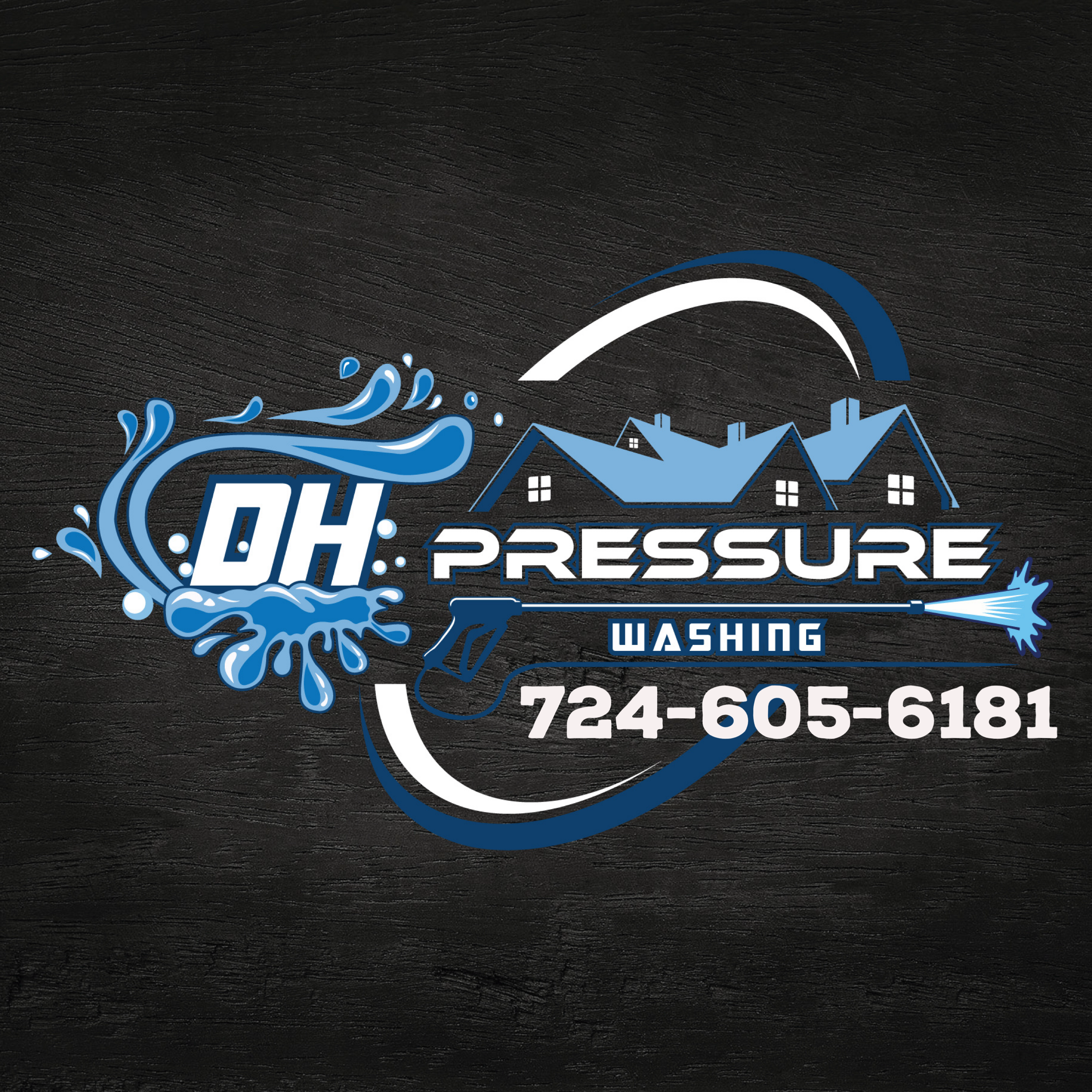 DH Pressure Washing logo
