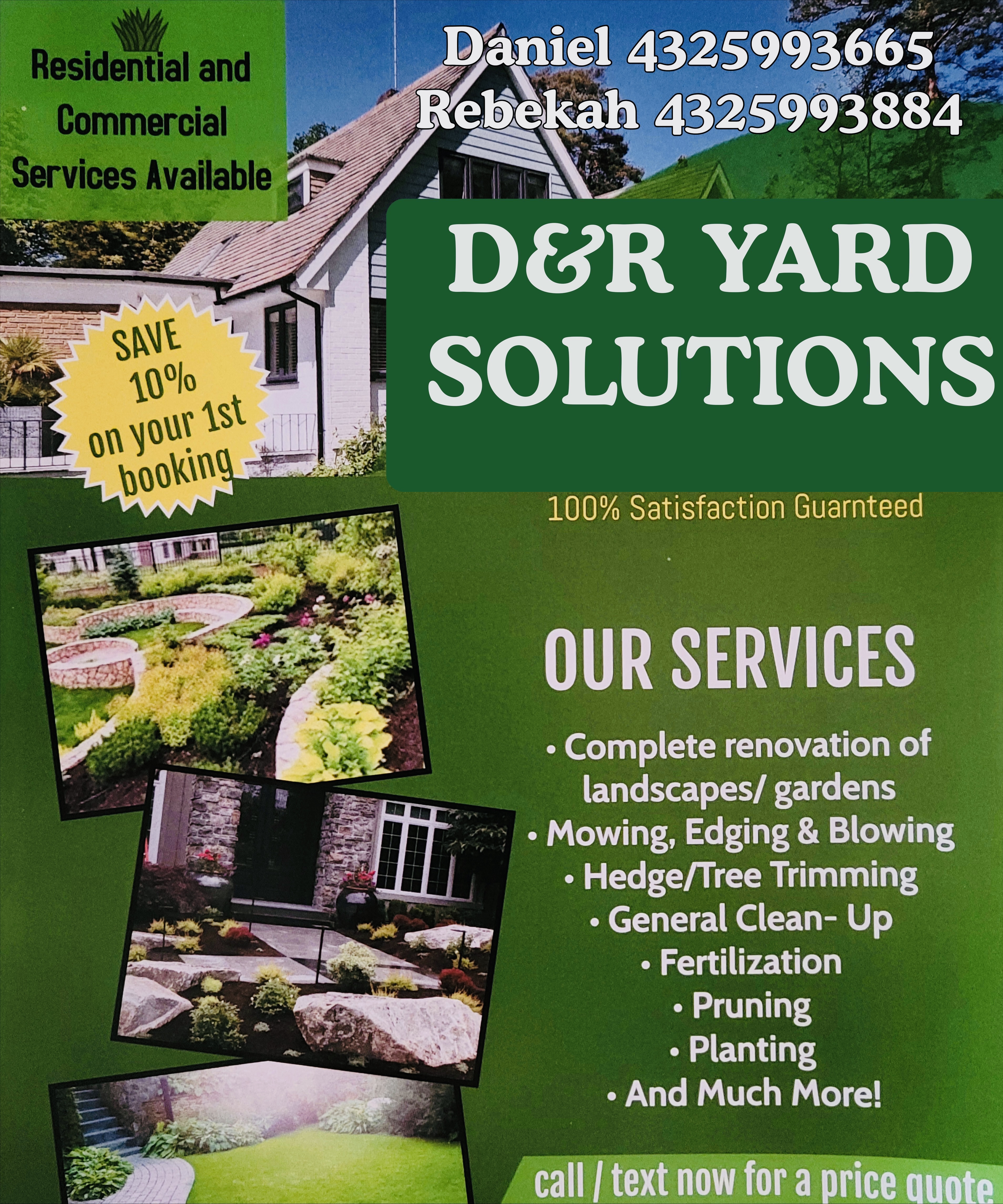 D&R Yard Solutions logo