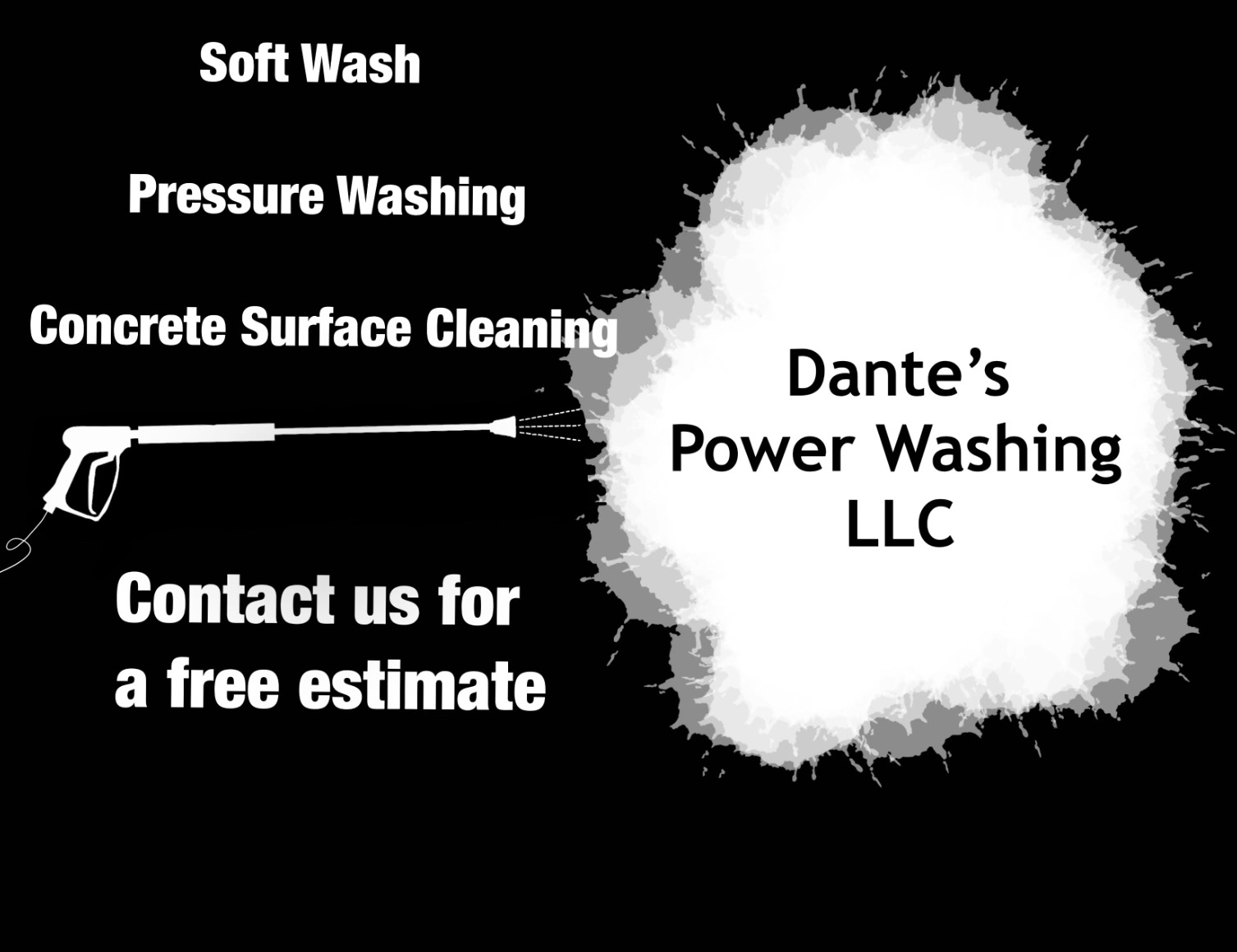 Dantes Power Washing logo