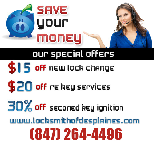 Des Plaines Of Locksmith logo