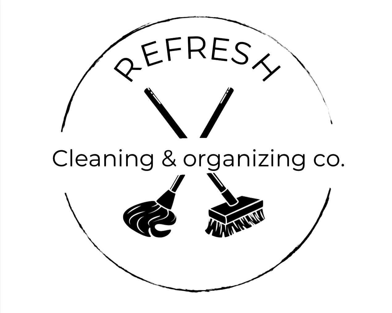 Refresh Cleaning & Organizing CO. logo