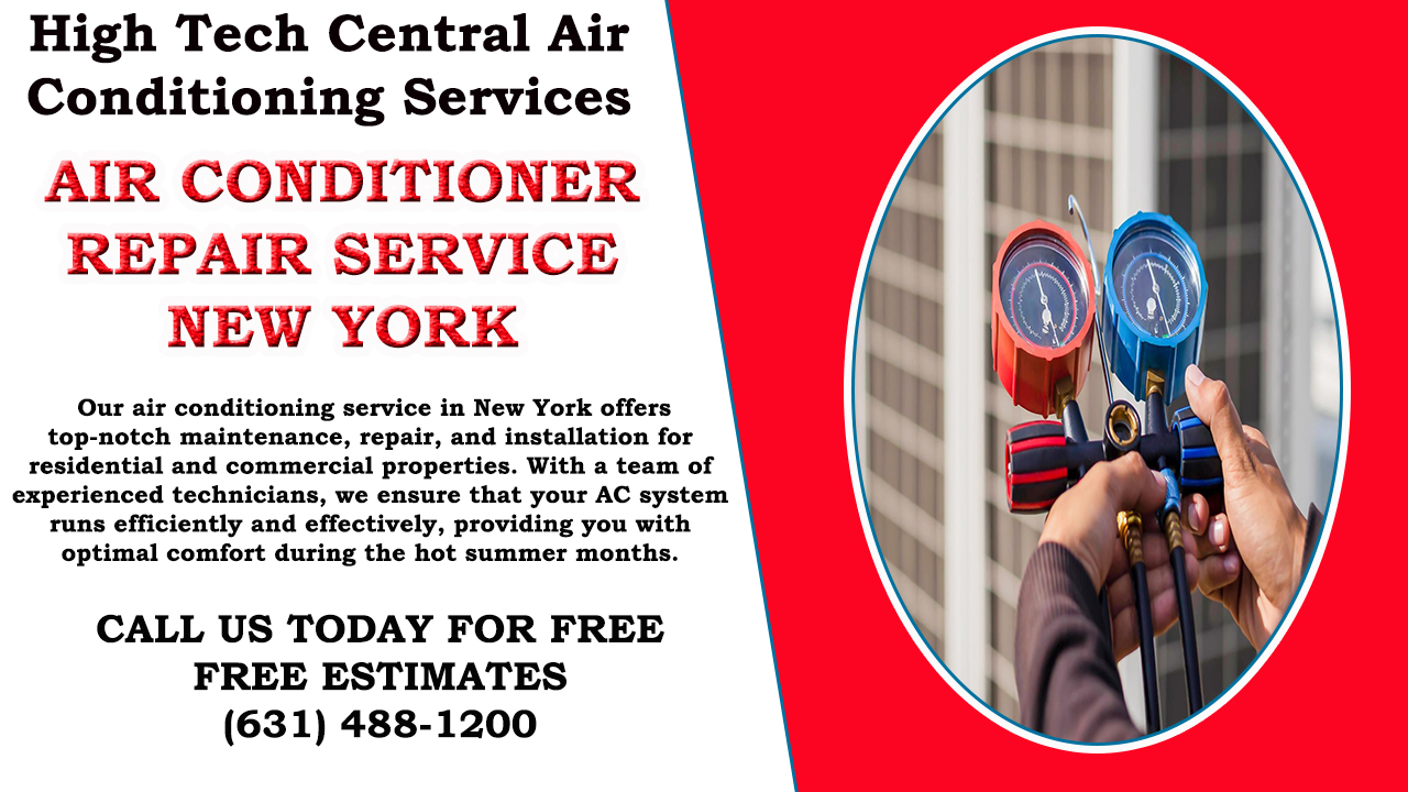High Tech Central Air Conditioning Services logo