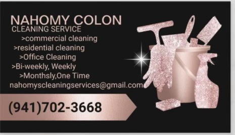 nahomy cleaning service logo