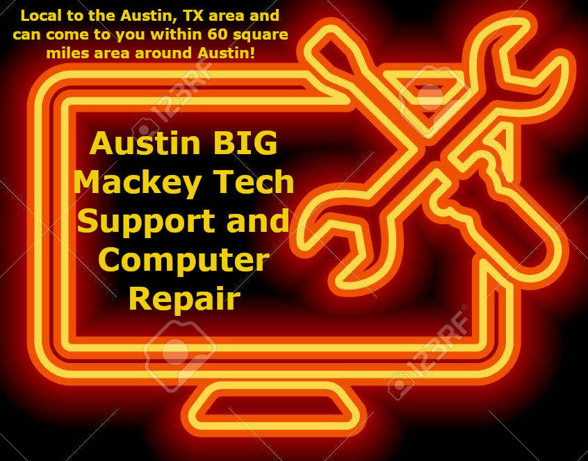 Austin BIG Mackey Tech Support and Computer Repair logo