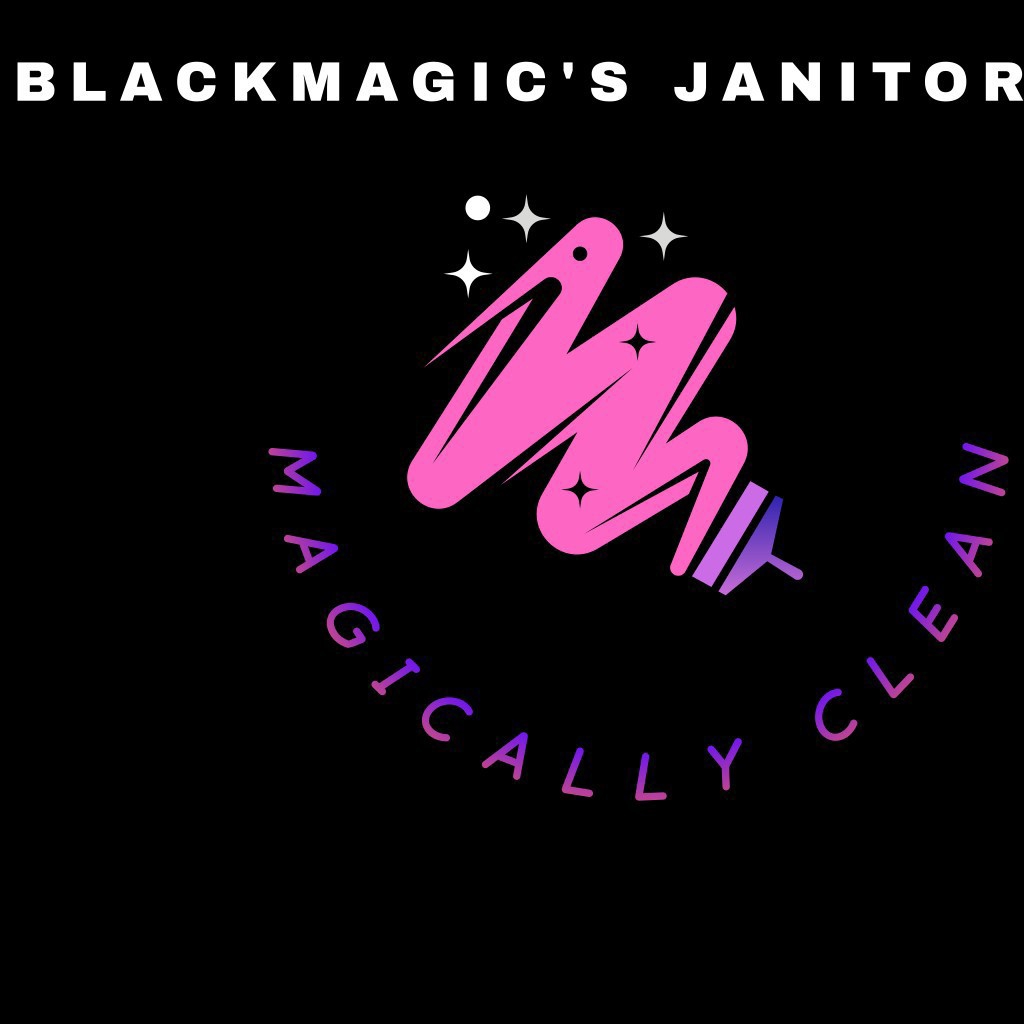 Logo for Blackmagic's Janitorial