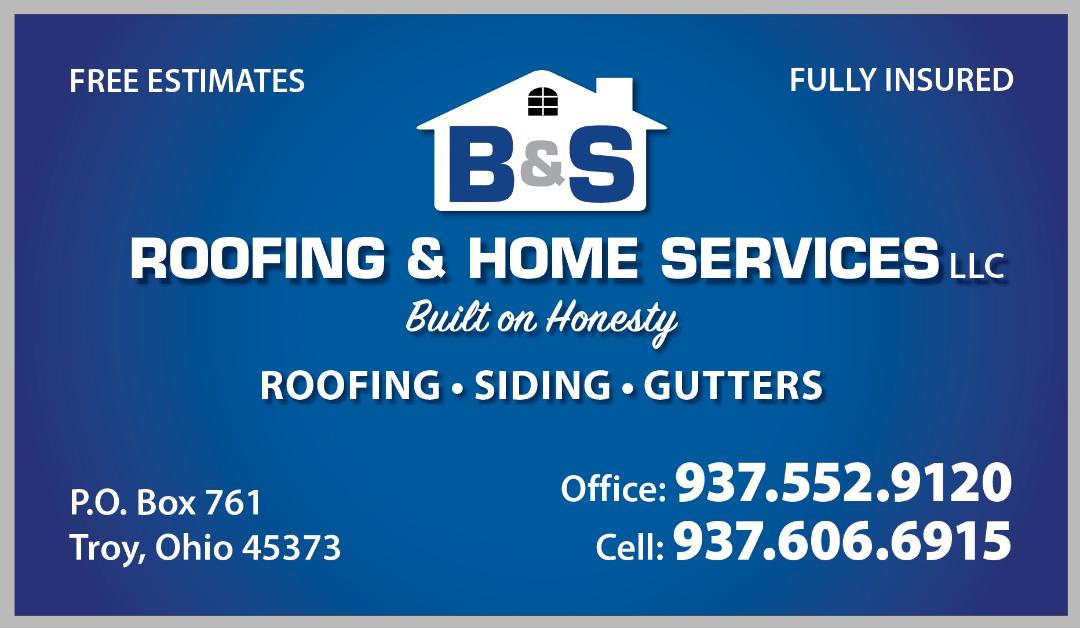 B & S Roofing & Home Services logo
