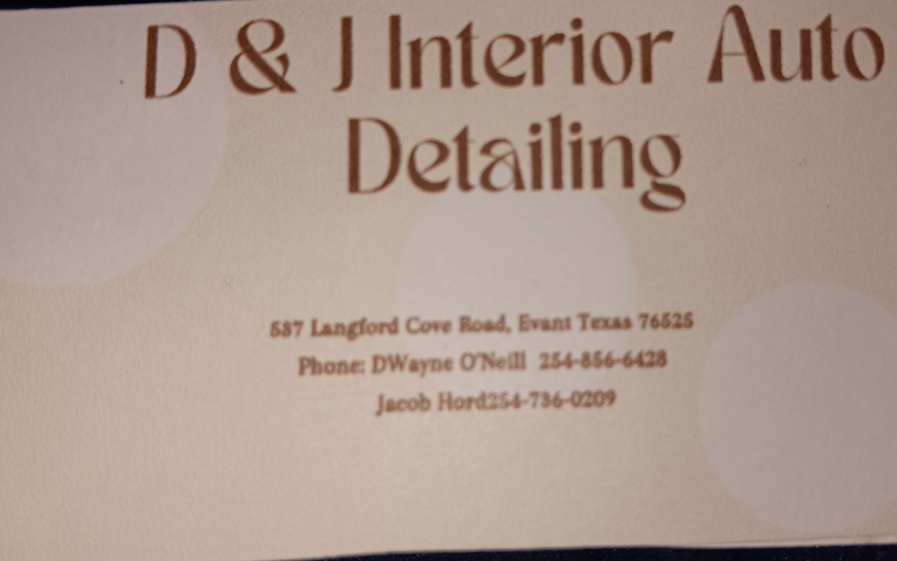 D&J logo