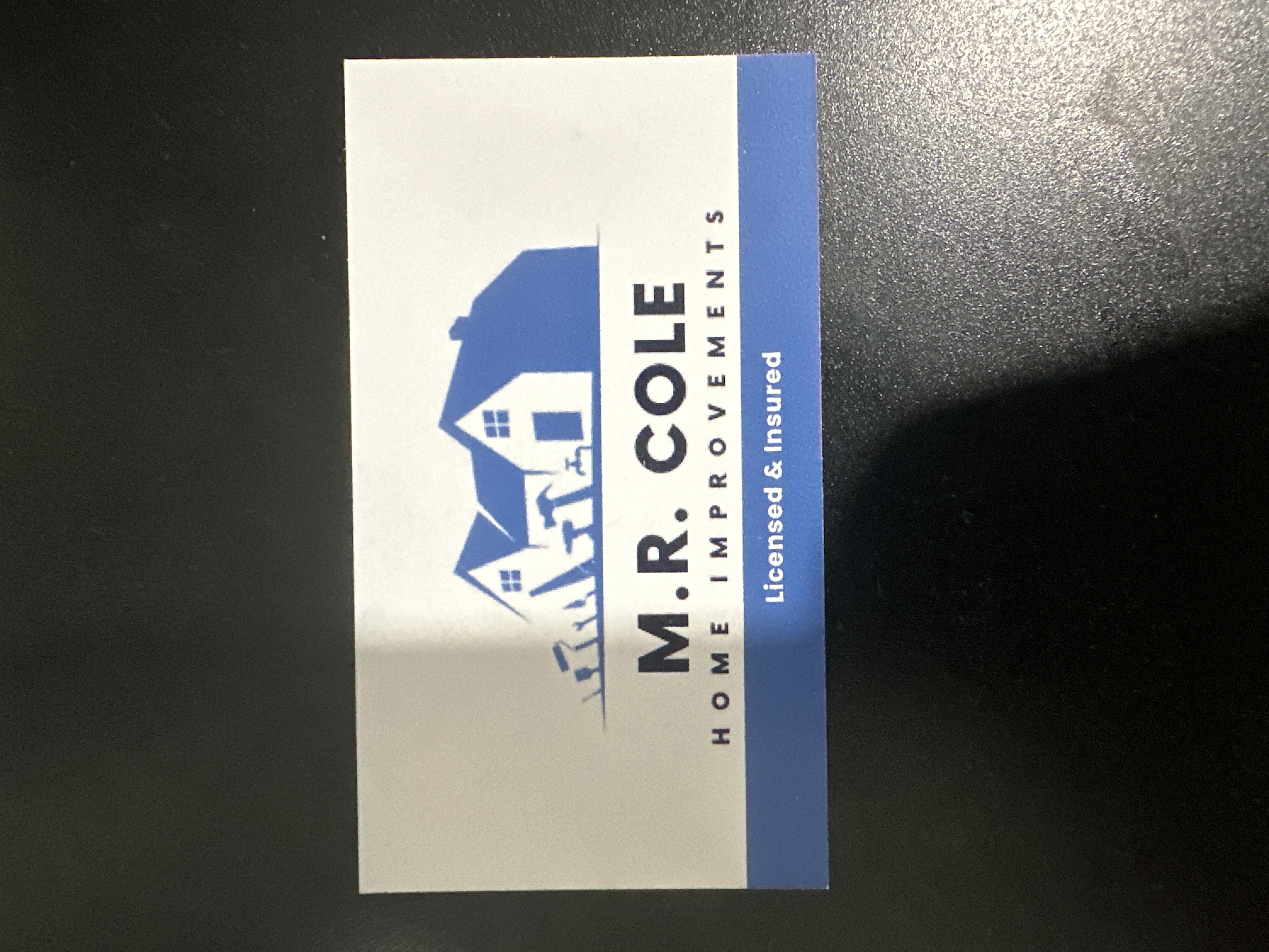 MR Cole Home Improvements logo
