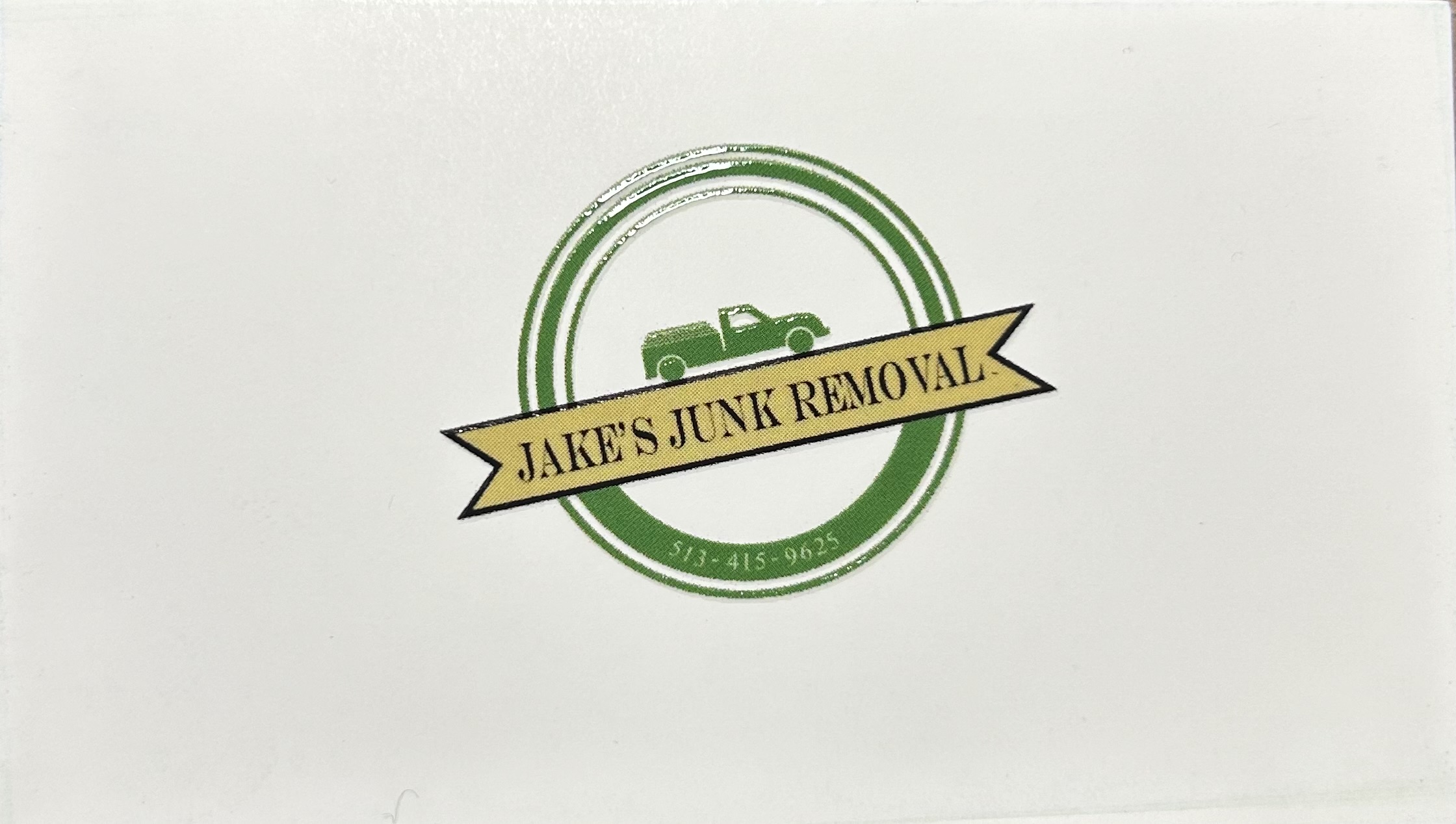 Logo for Jake's Junk Removal
