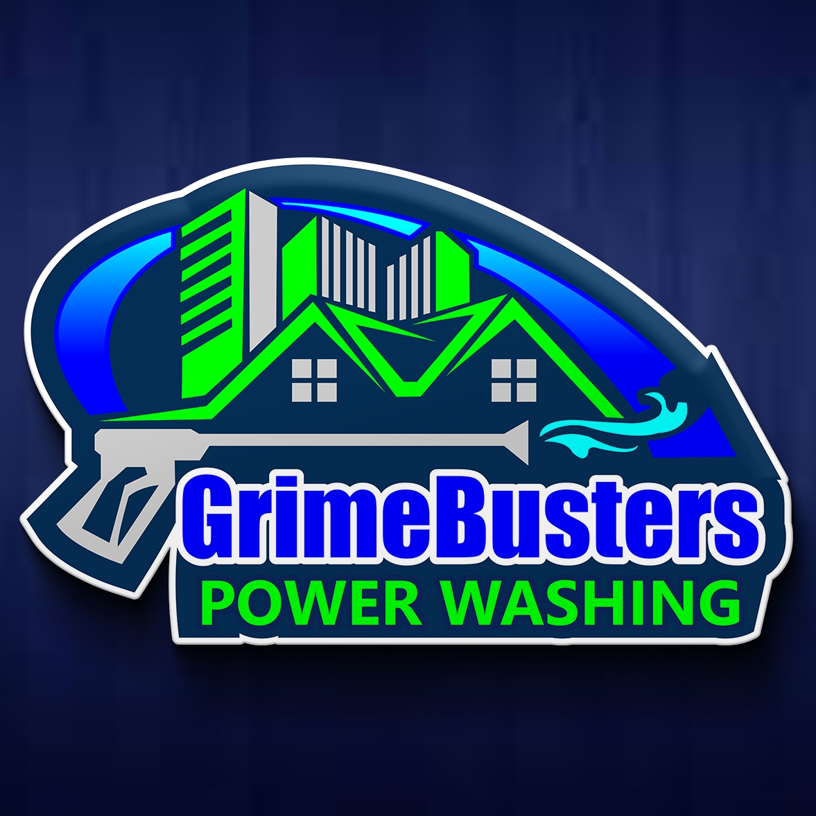 GrimeBusters Power Washing LLC logo