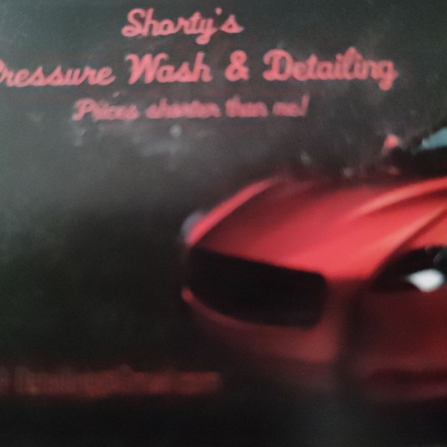Shortys Pressure washing and detailing logo