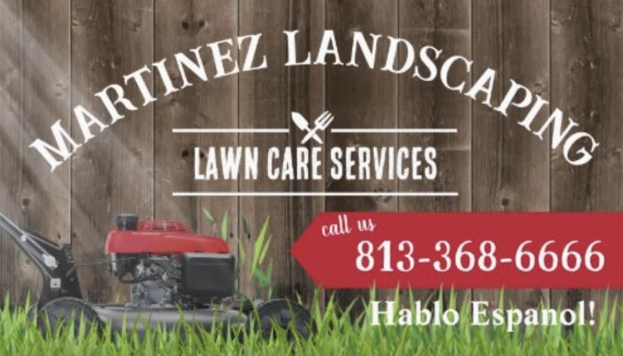 Martinez Landscaping logo