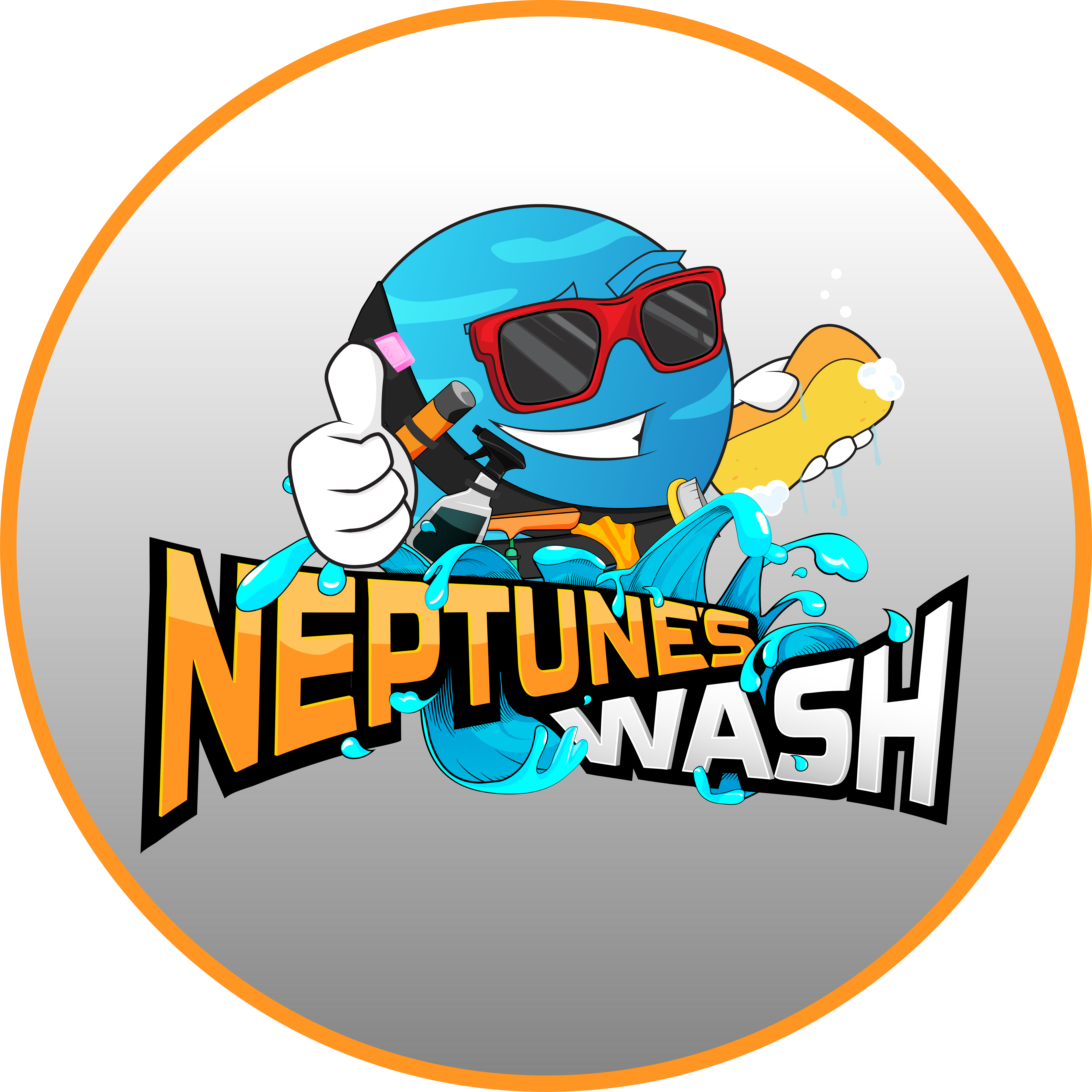 Neptune's Wash logo