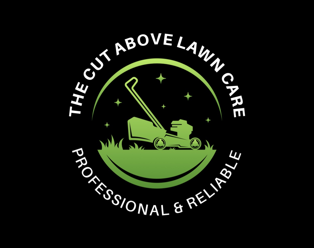 The Cut Above Lawn Care LLC logo