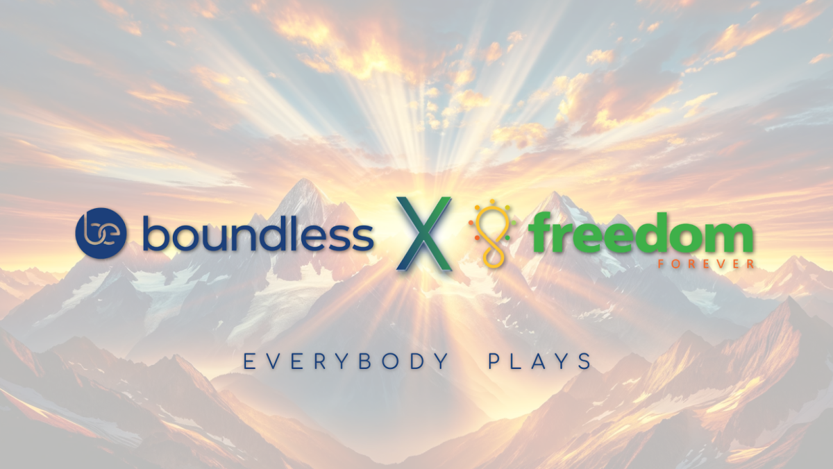 Boundless Energy X Freedom Forever logo