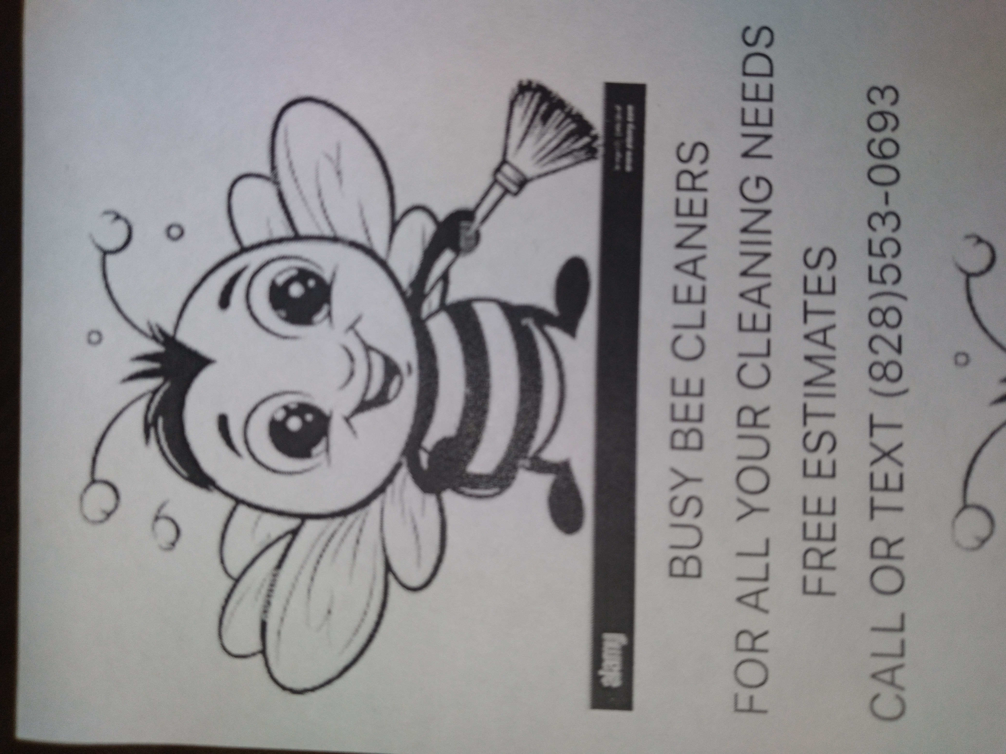 Busy Bee Cleaners logo