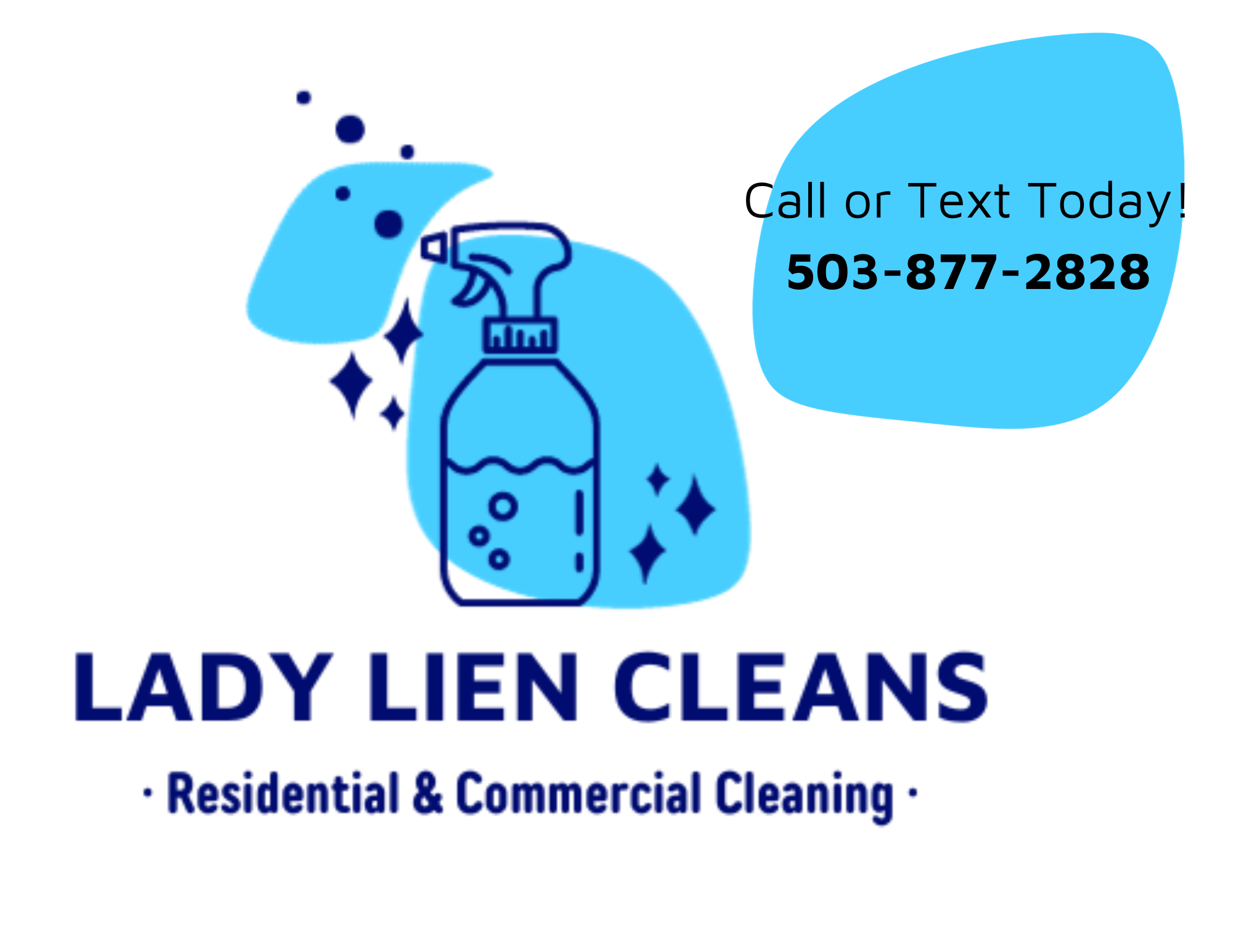 Lady Lien Cleans logo