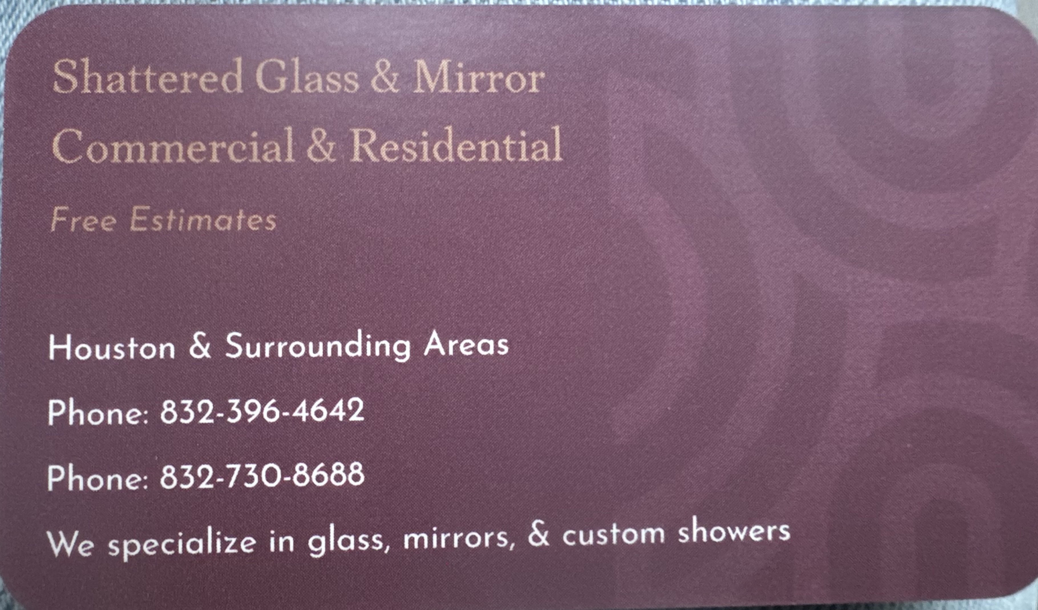 Avatar for Shattered glass mirrors & more