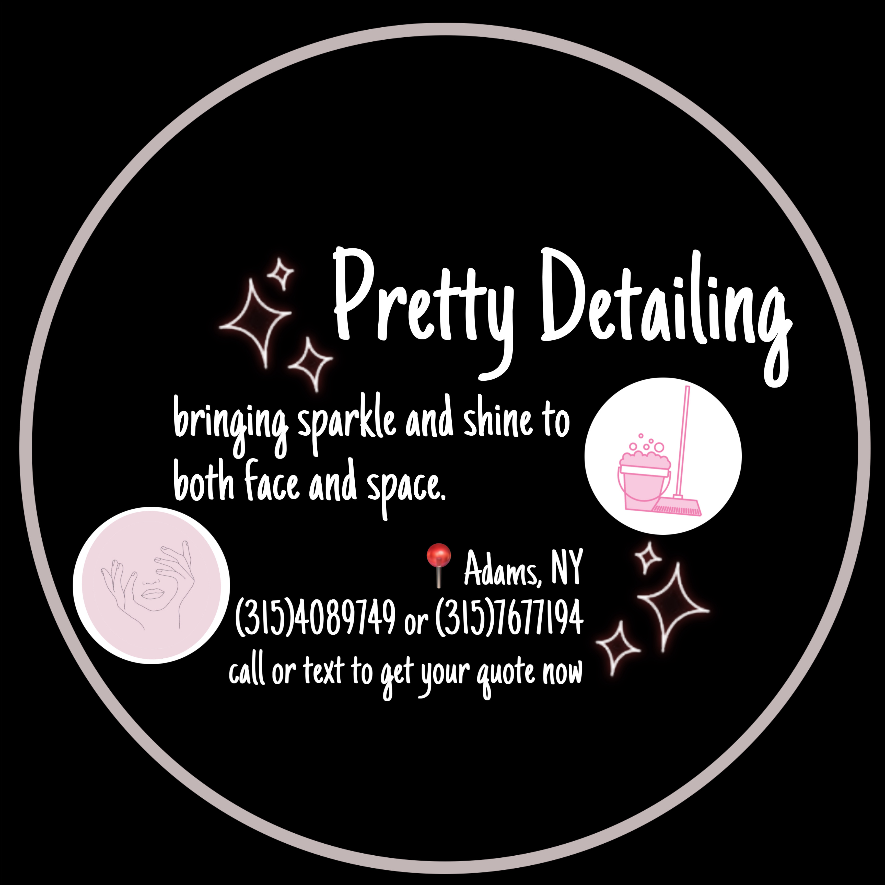 Pretty Detailing logo