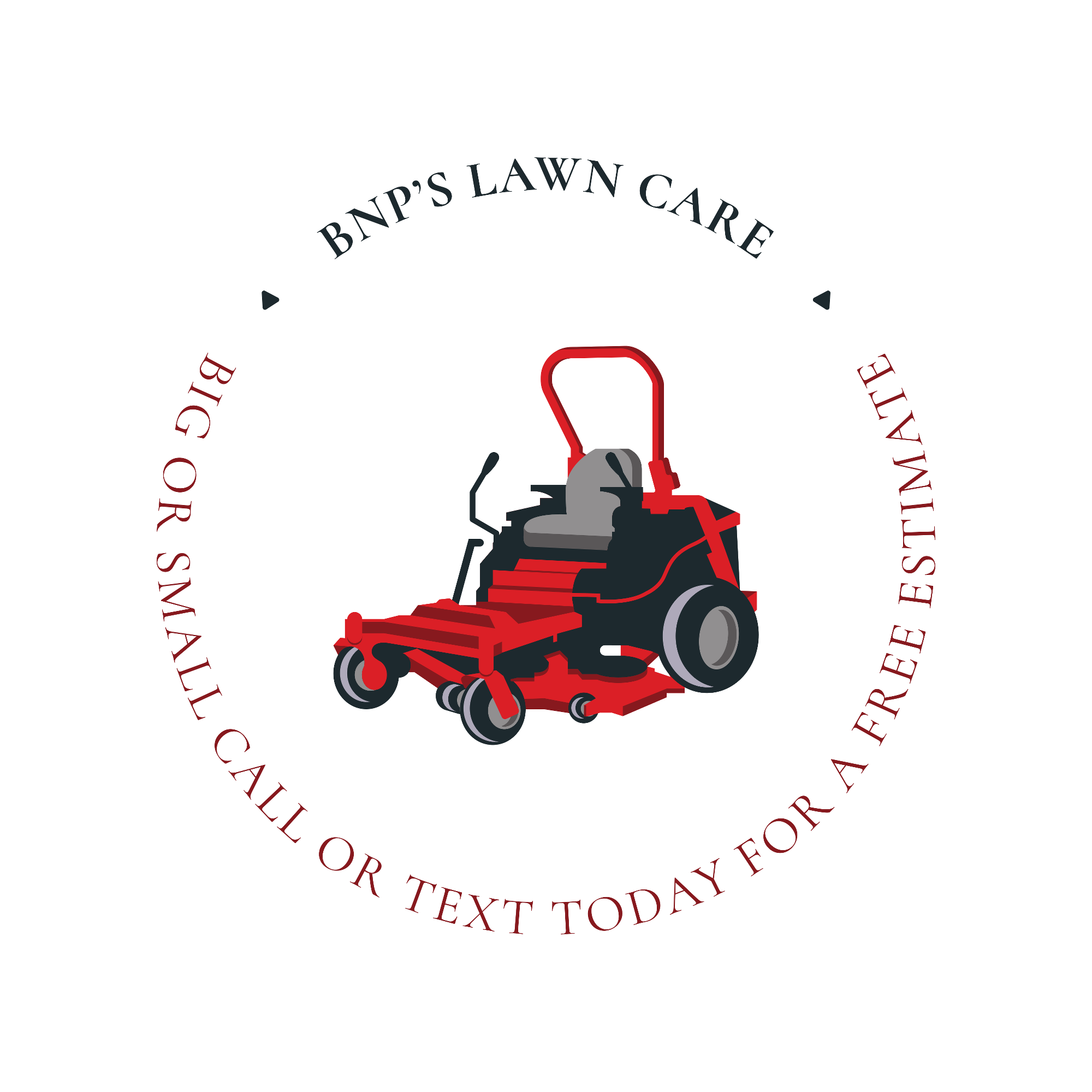 BNP's Lawn care logo