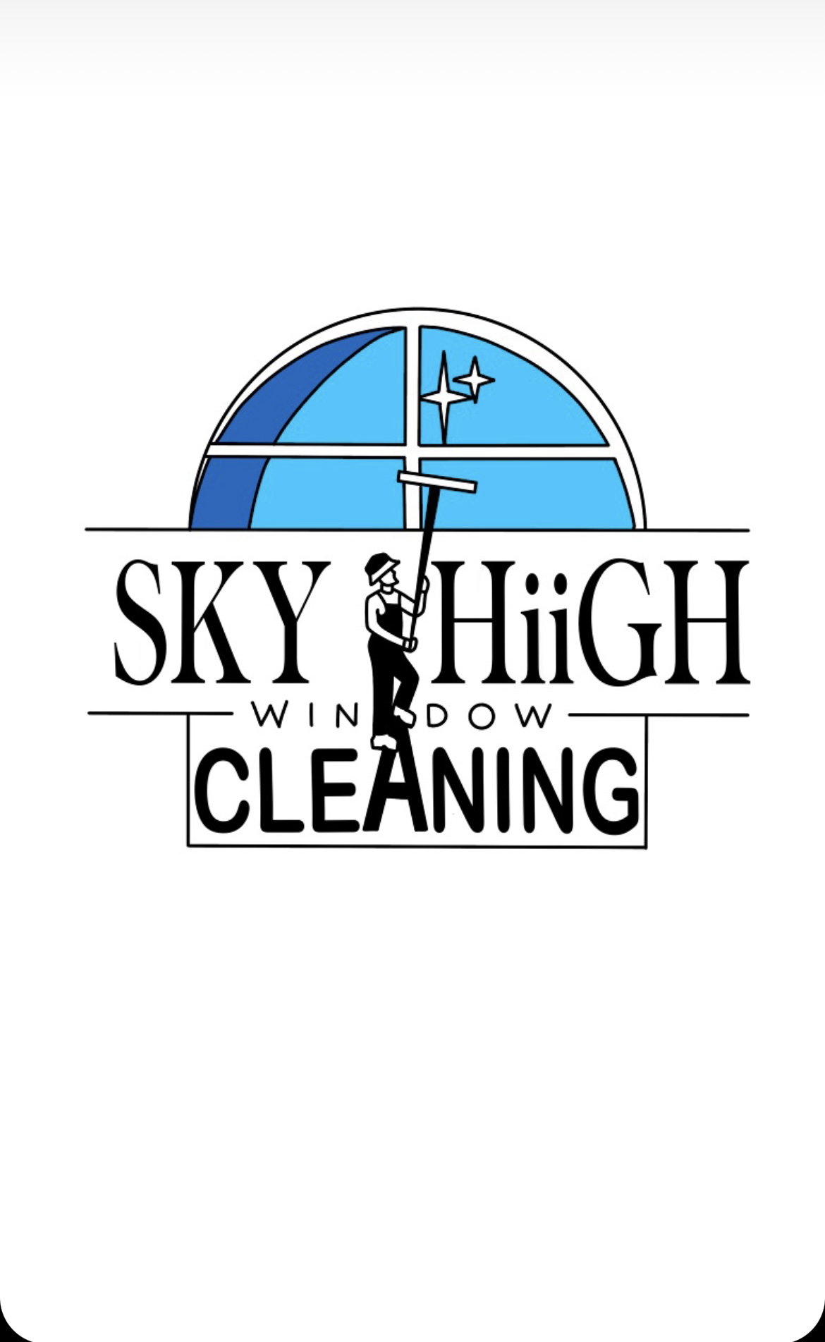Sky Hiigh Window Cleaning logo