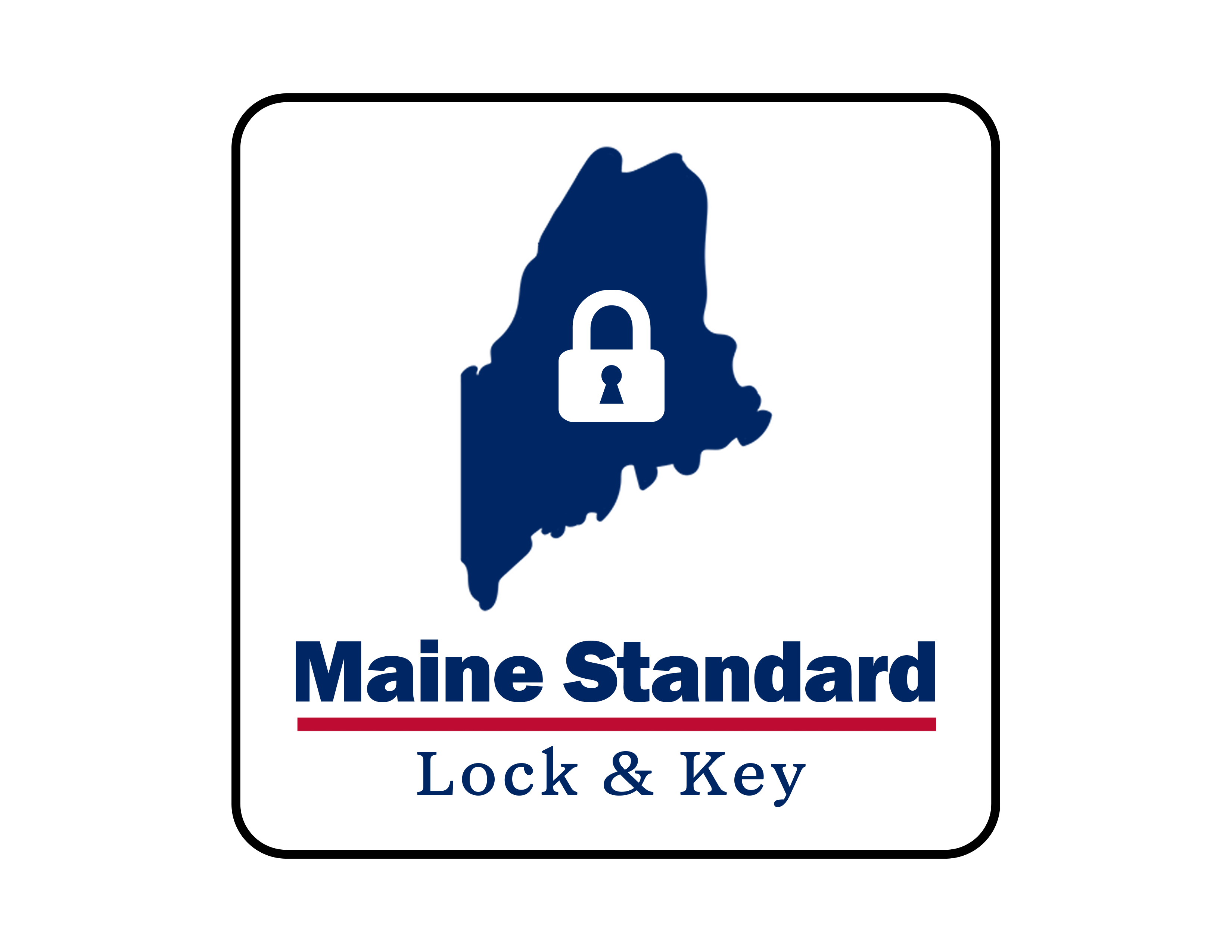 Maine Standard Lock & Key logo