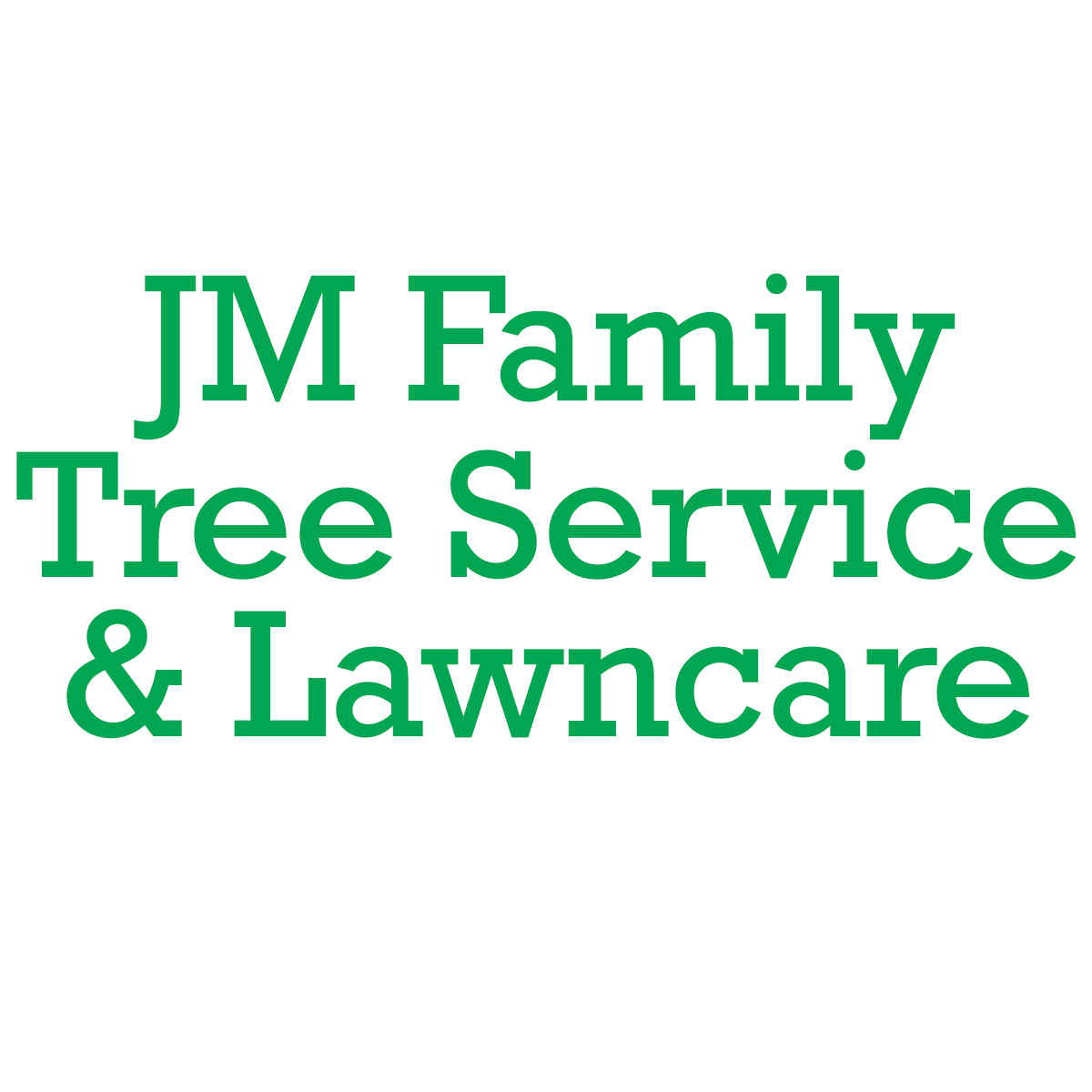 JM Family Tree Service & Lawncare logo