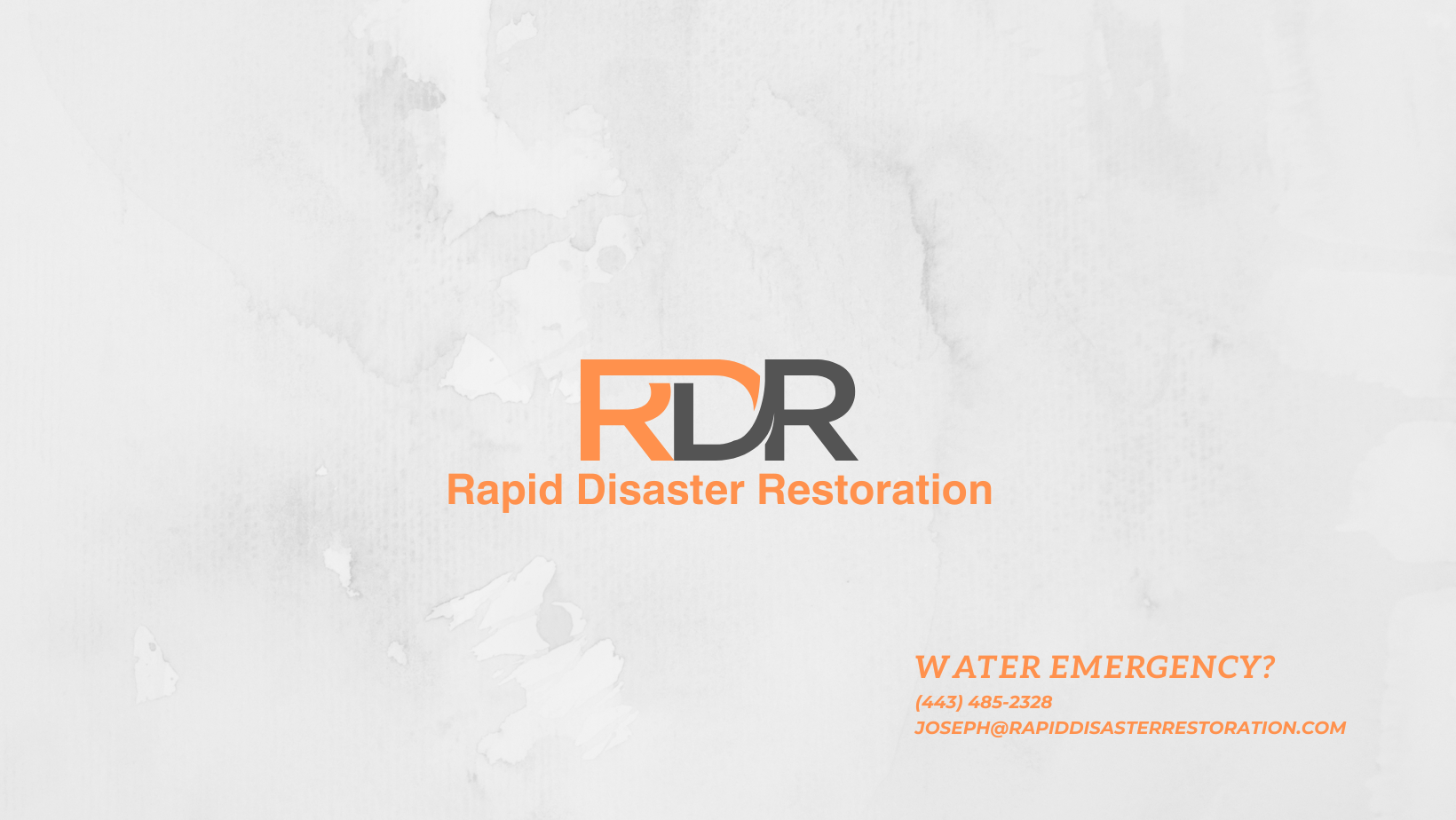 Rapid Disaster Restoration logo
