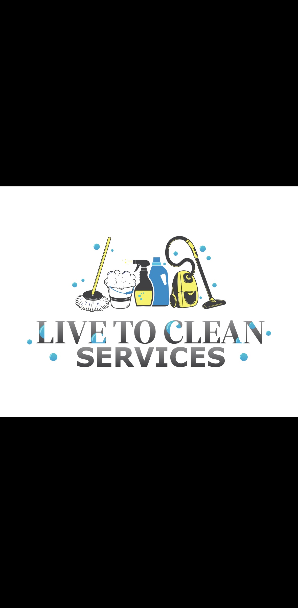 Live To Clean Service logo