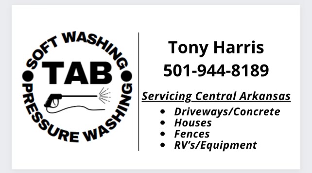 TAB Soft Wash and Pressure Washing logo