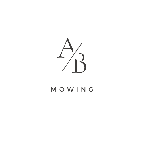 AB Mowing logo