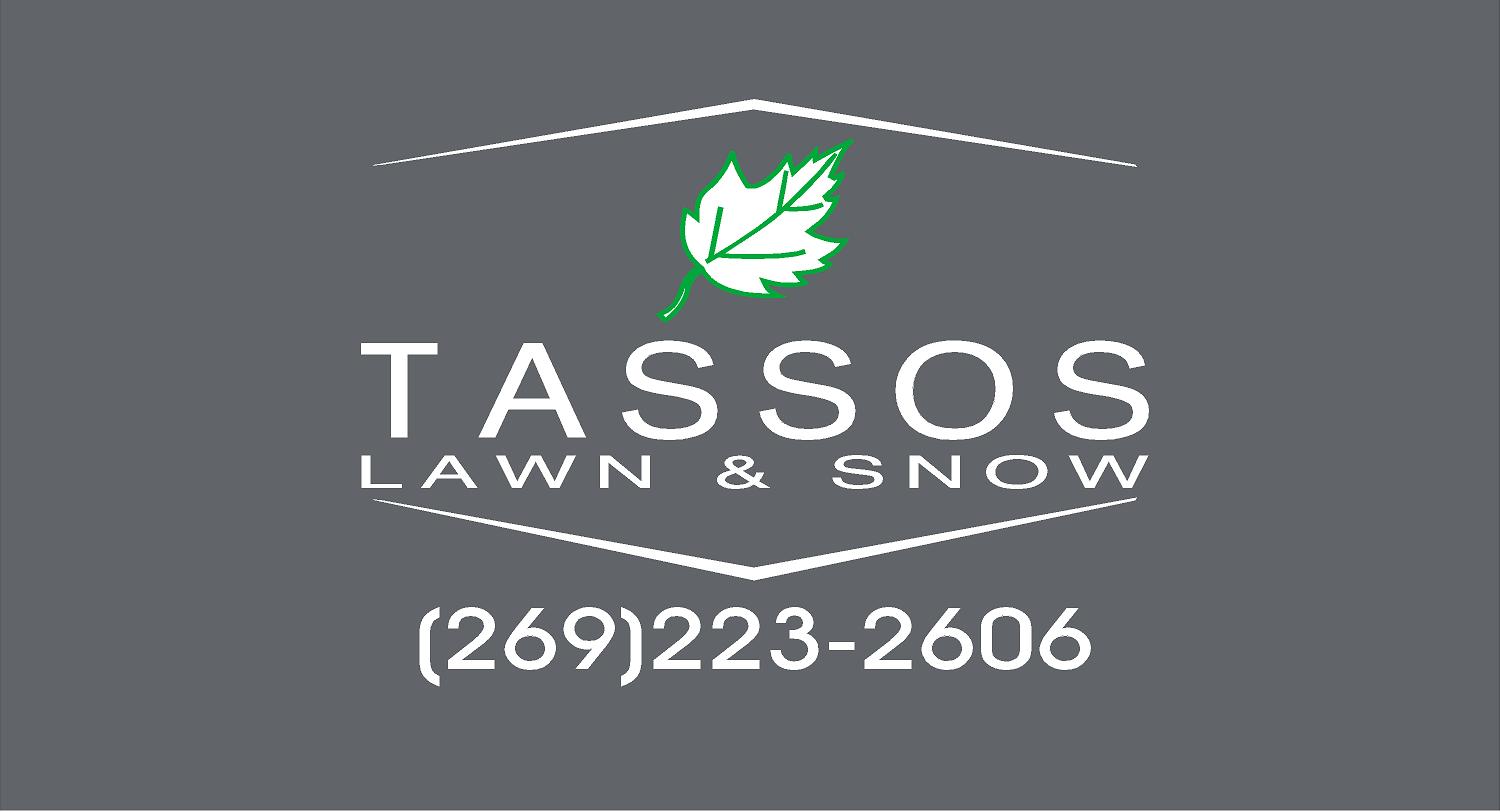 Tassos lawn and Snow logo