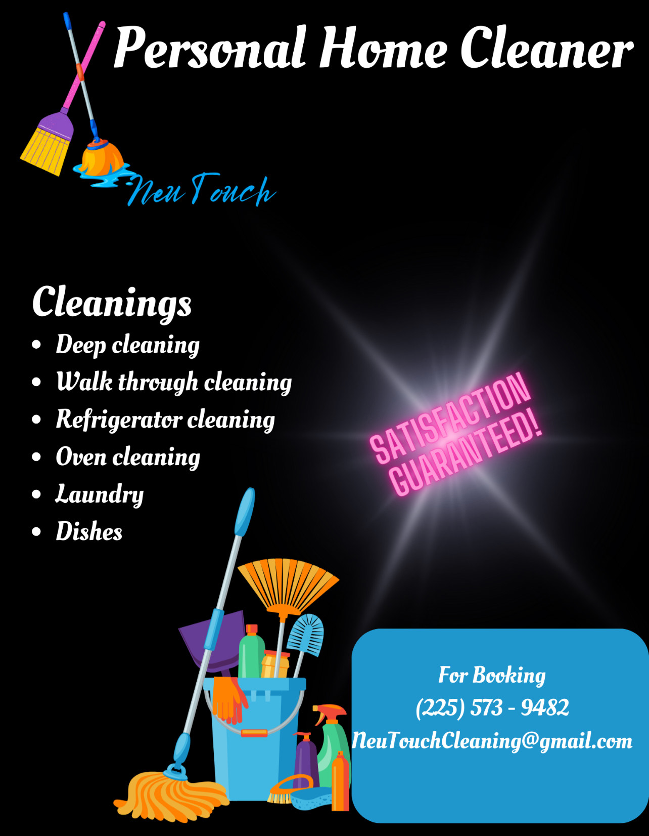 Neu Touch Cleaning Service logo