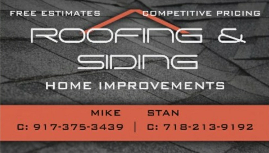 Roofing & Siding professionals logo