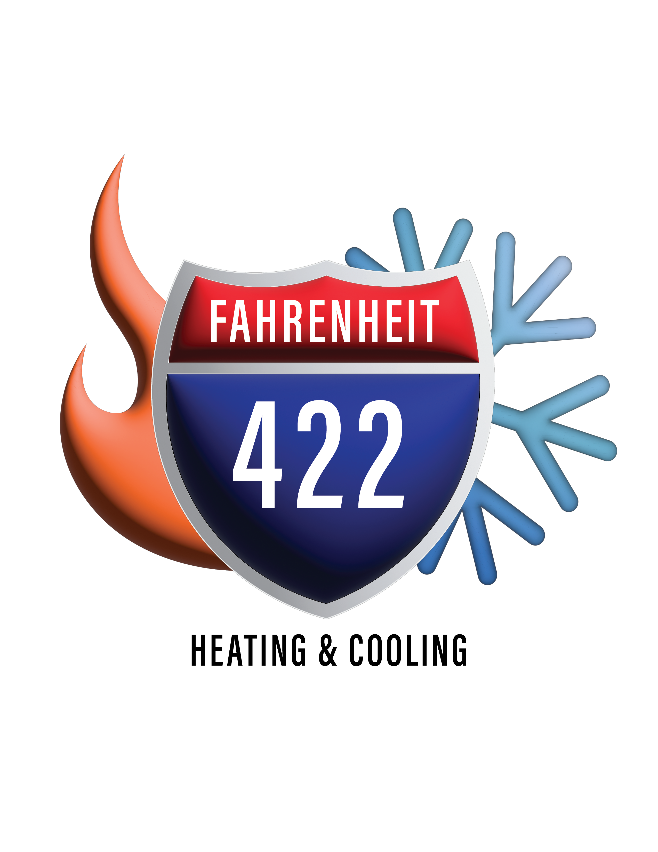 Fahrenheit 422 Hvac logo
