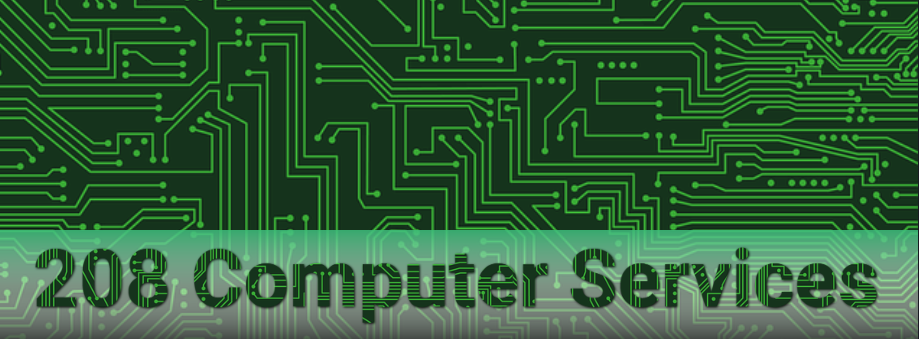 208 Computer Services logo