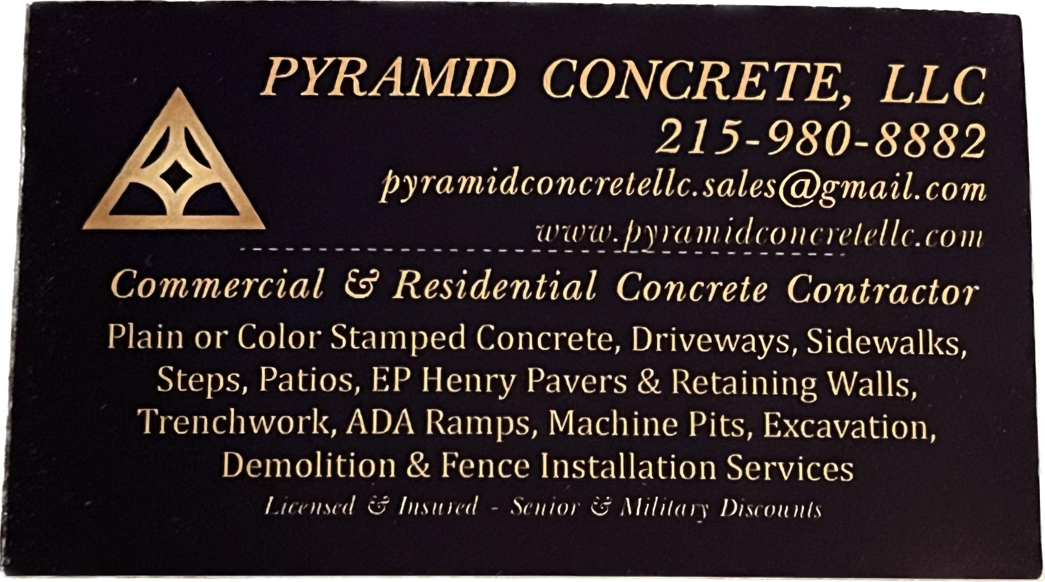 Pyramid Concrete LLC logo
