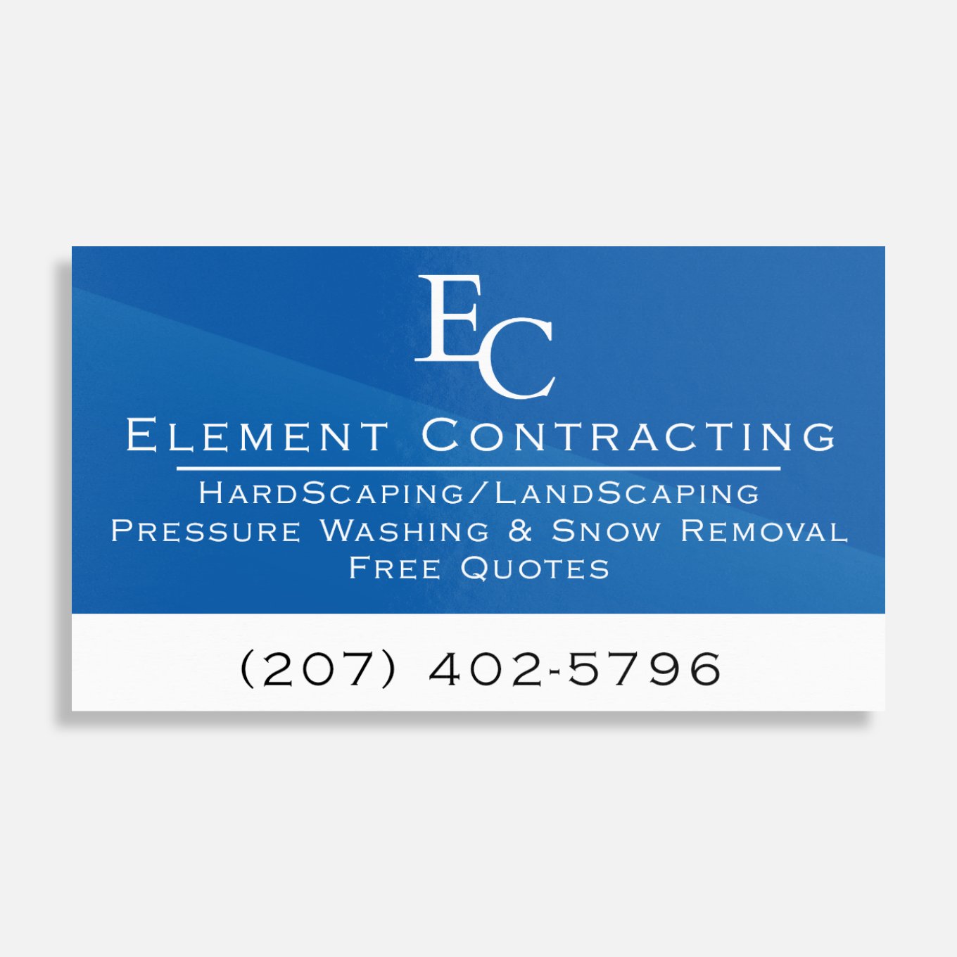 Element Contracting logo